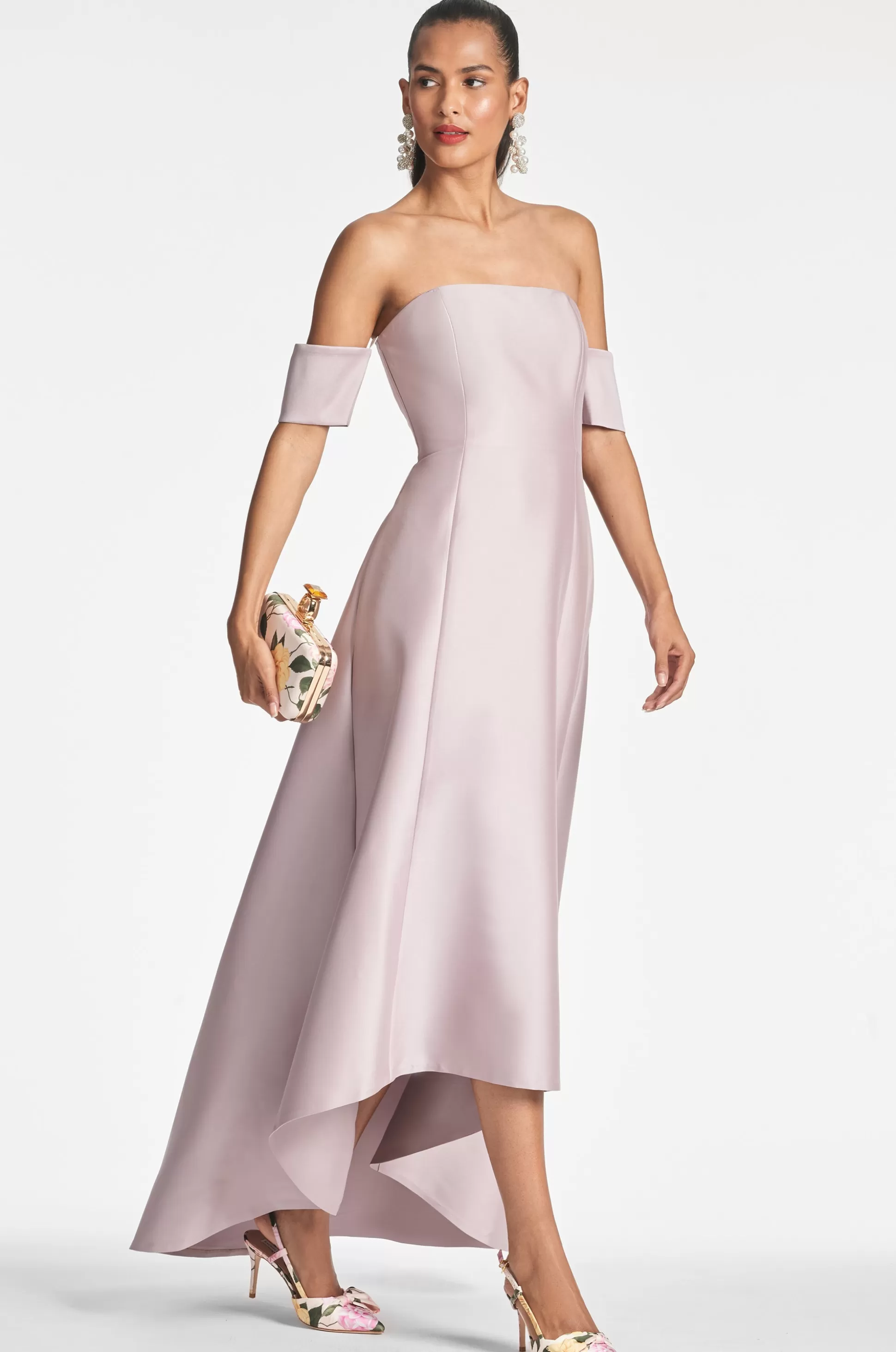 Sachin & Babi Strapless<Agyness Gown - Blush