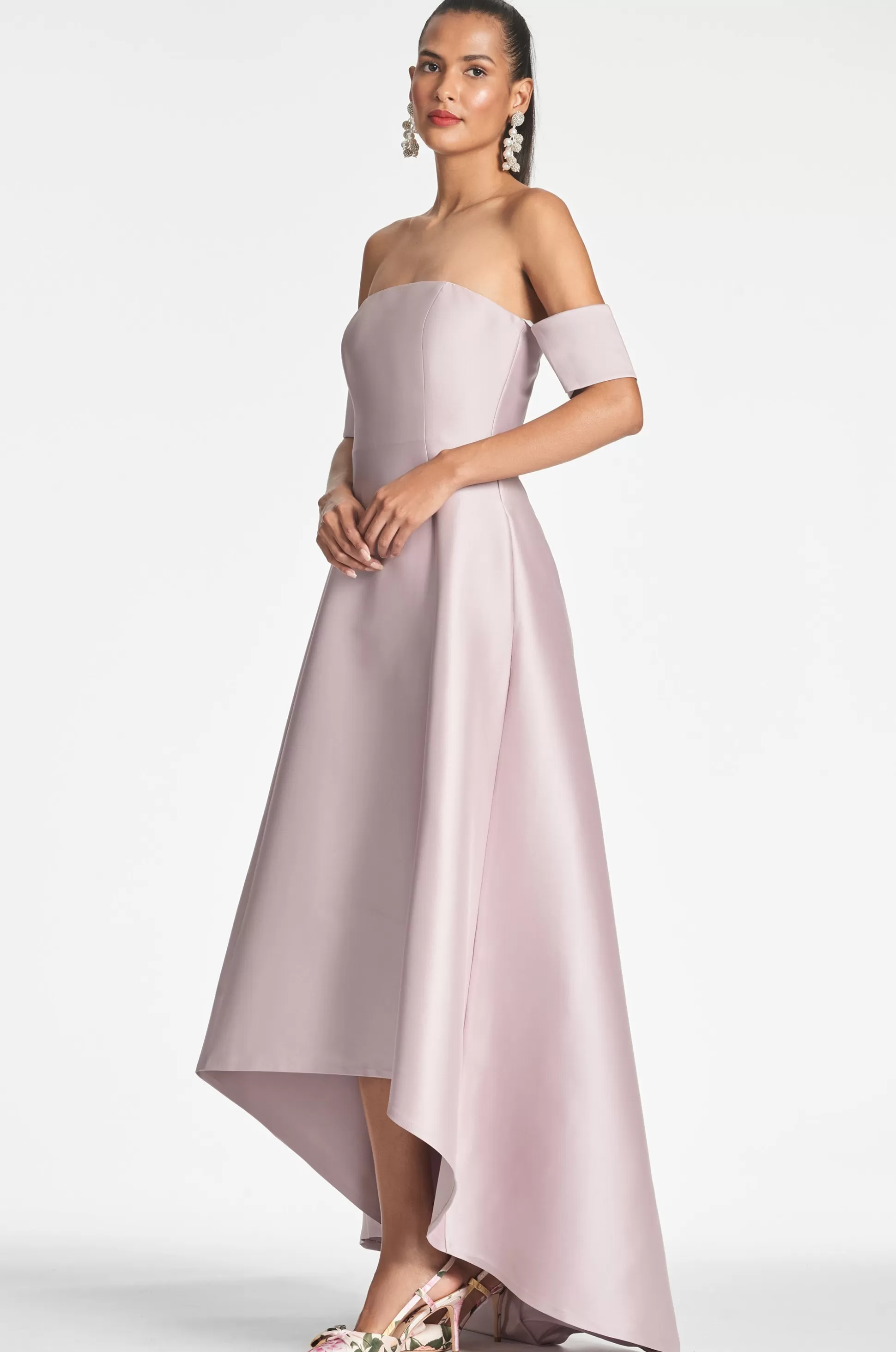 Sachin & Babi Strapless<Agyness Gown - Blush