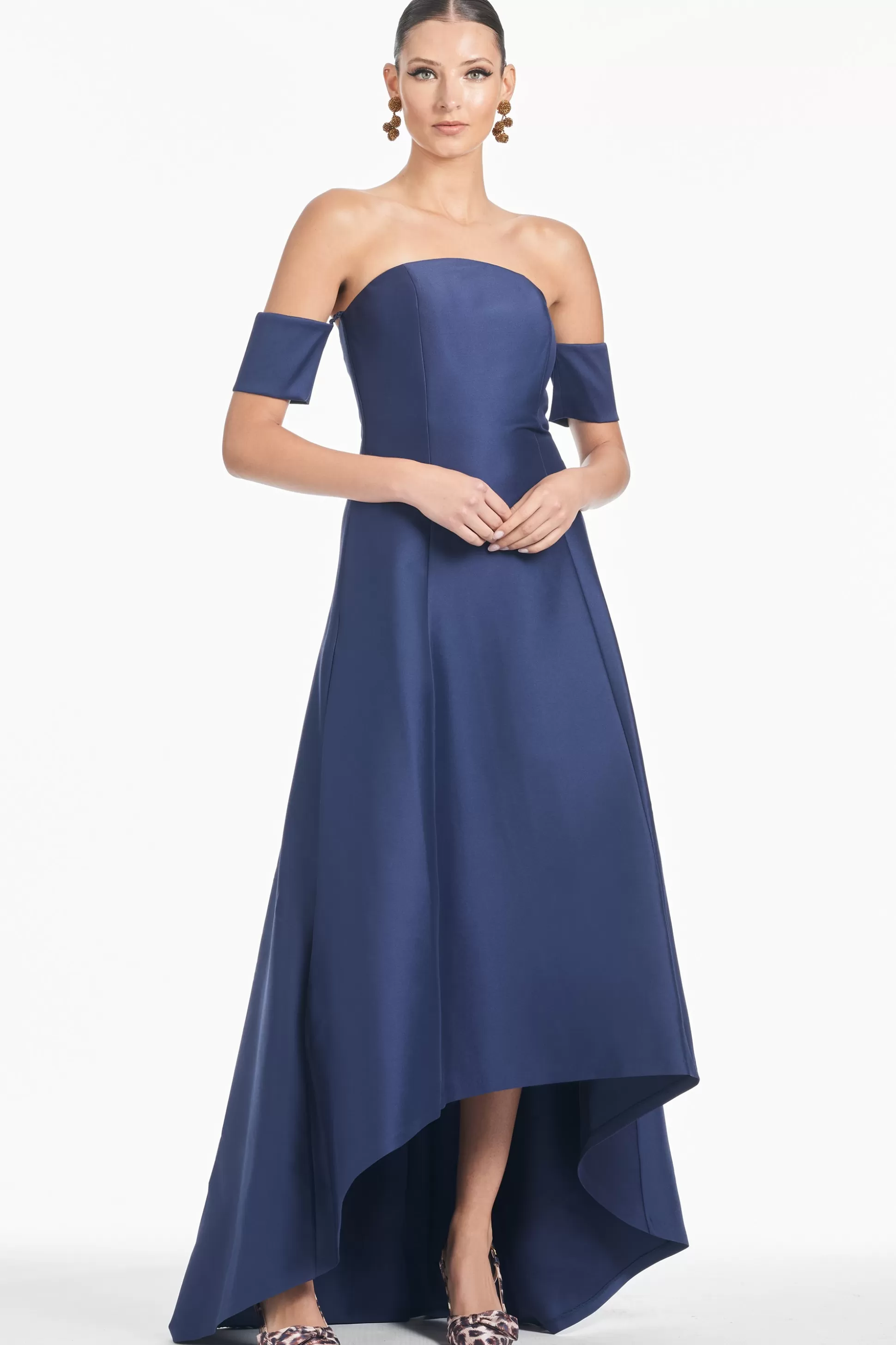 Sachin & Babi Strapless<Agyness Gown - Night Sky Nightsky