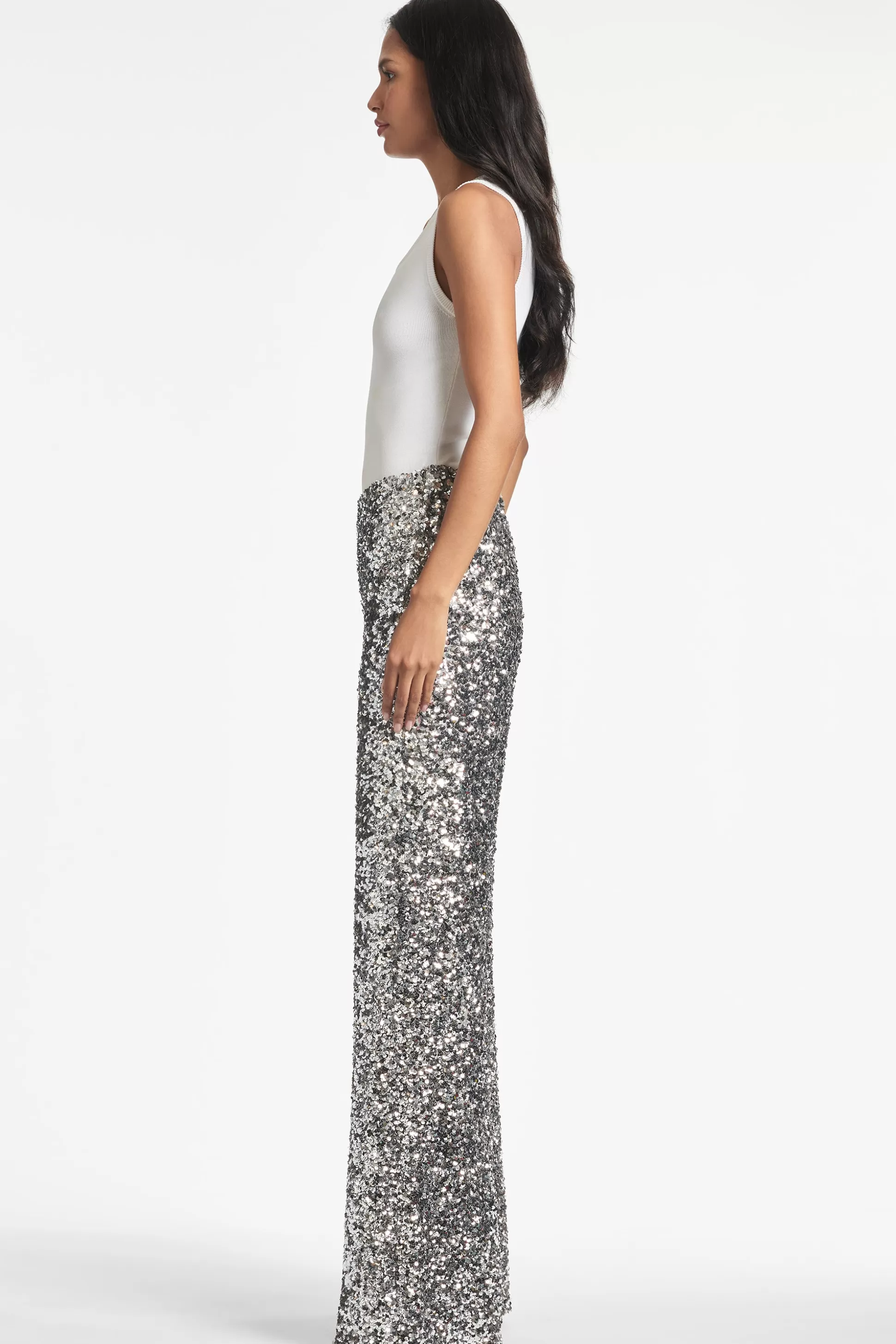 Sachin & Babi Pants & Jumpsuits<Alli Pant - Silver Sequins Silversequins