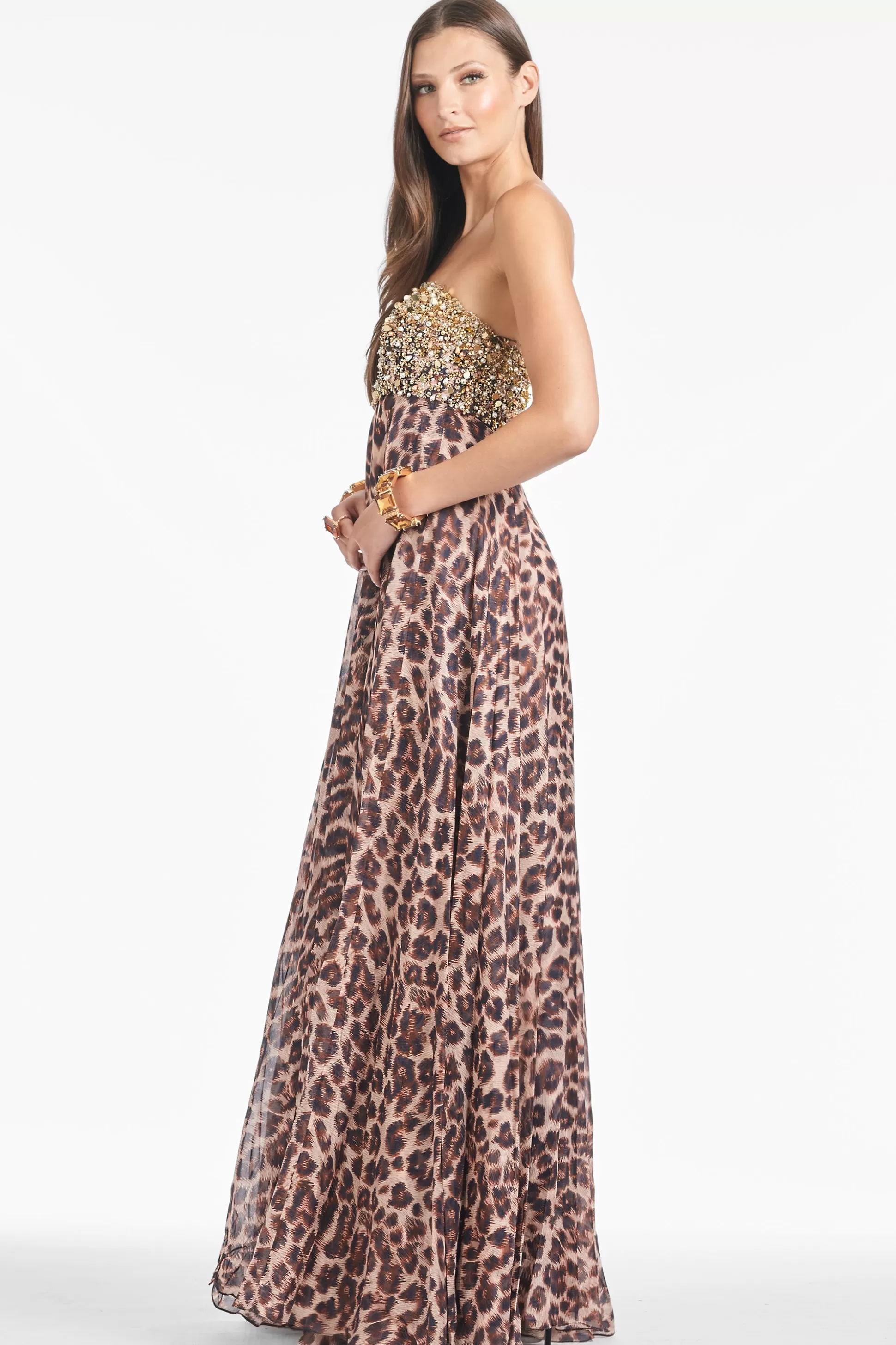 Sachin & Babi Strapless<Ames Gown - Big Cat Bigcat