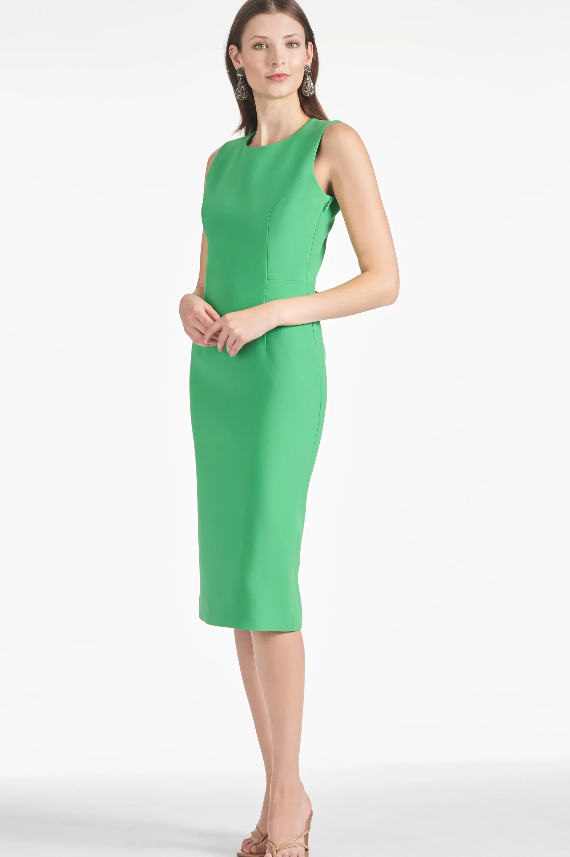 Sachin & Babi Midi<Anna Dress - Parrot Green Parrotgreen