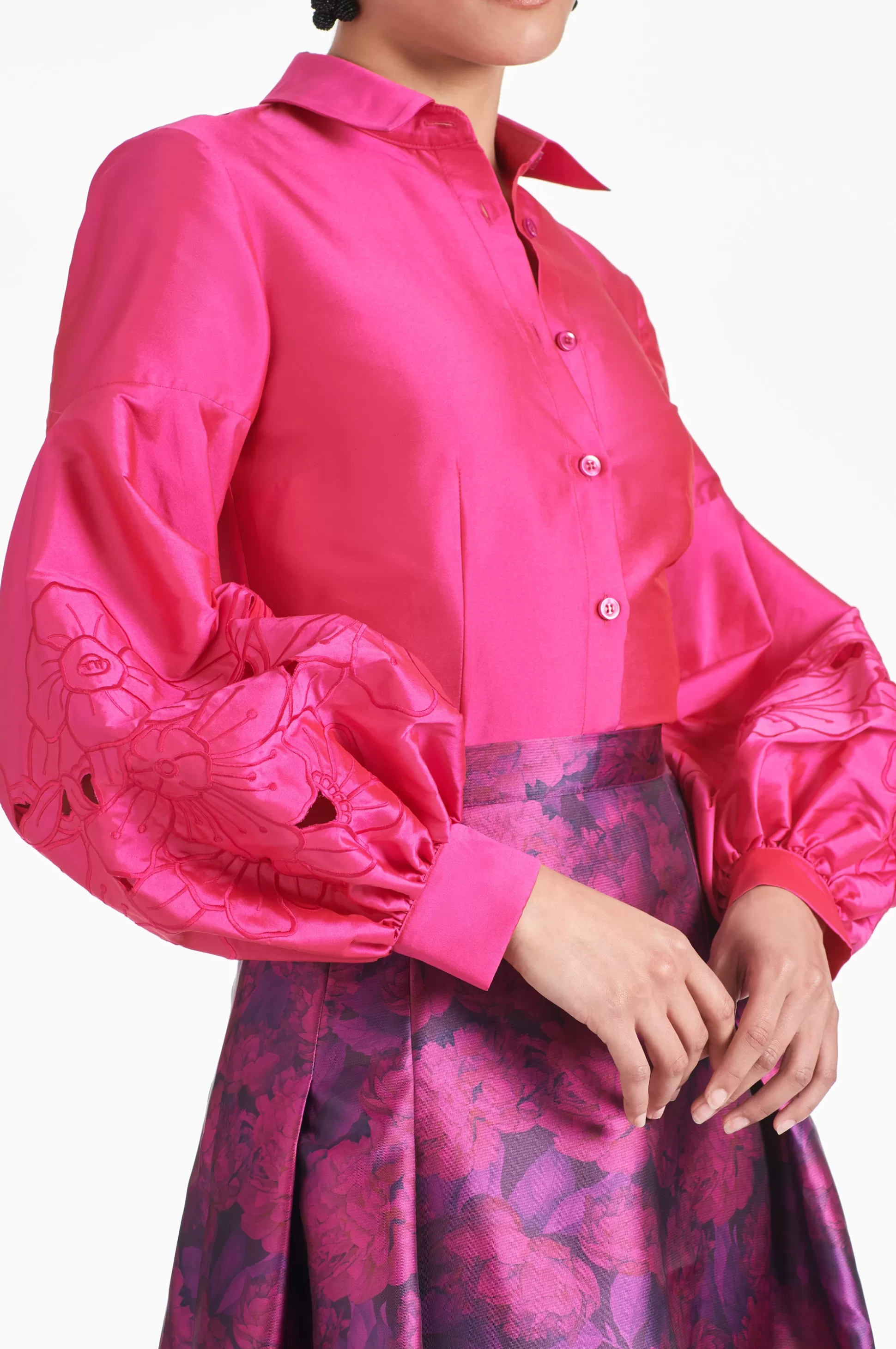 Sachin & Babi Matching Sets | Plus Sizes<Astor Top - Fuchsia