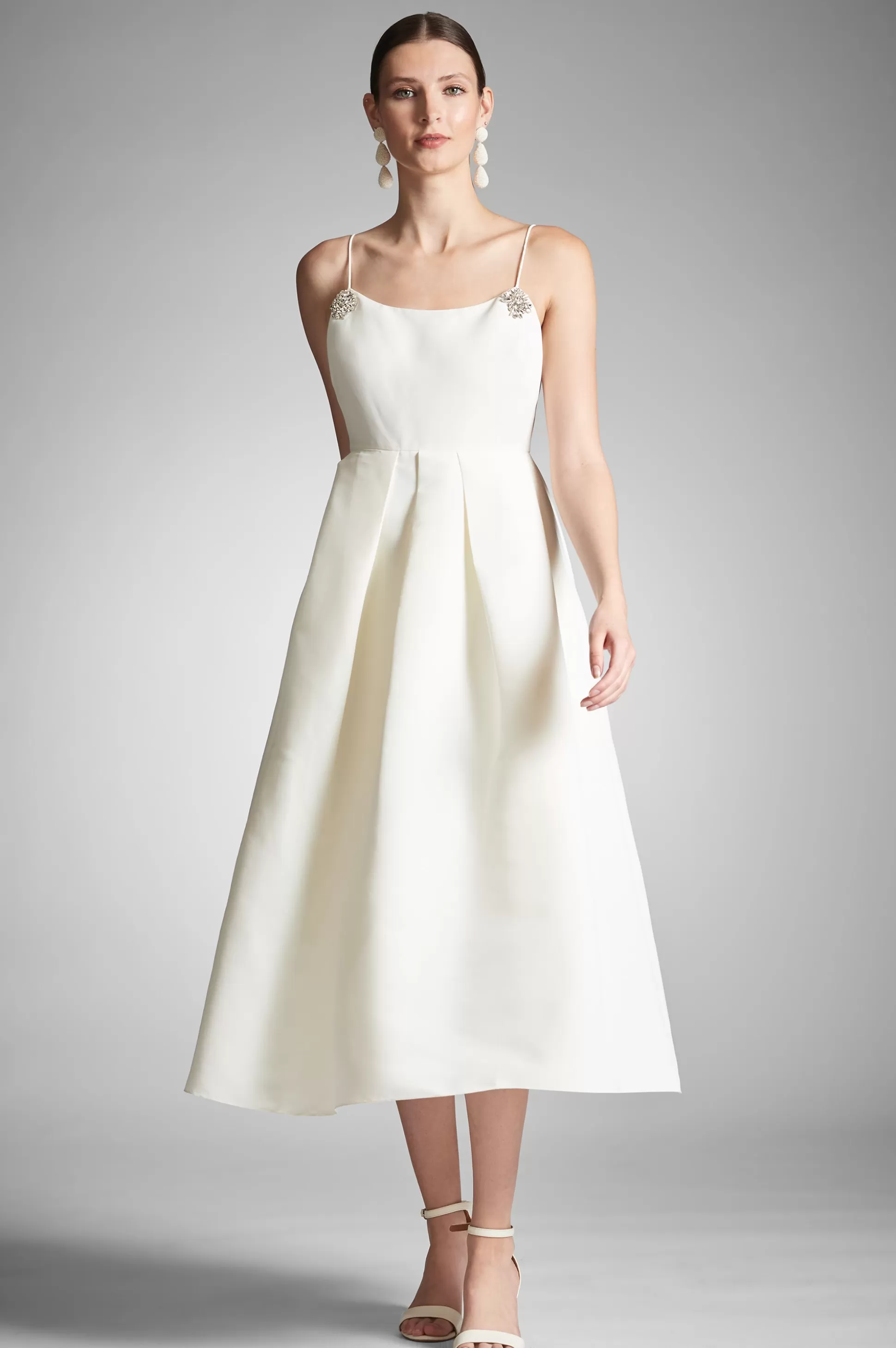 Sachin & Babi Fit & Flare | Midi<Audra Dress - Ivory