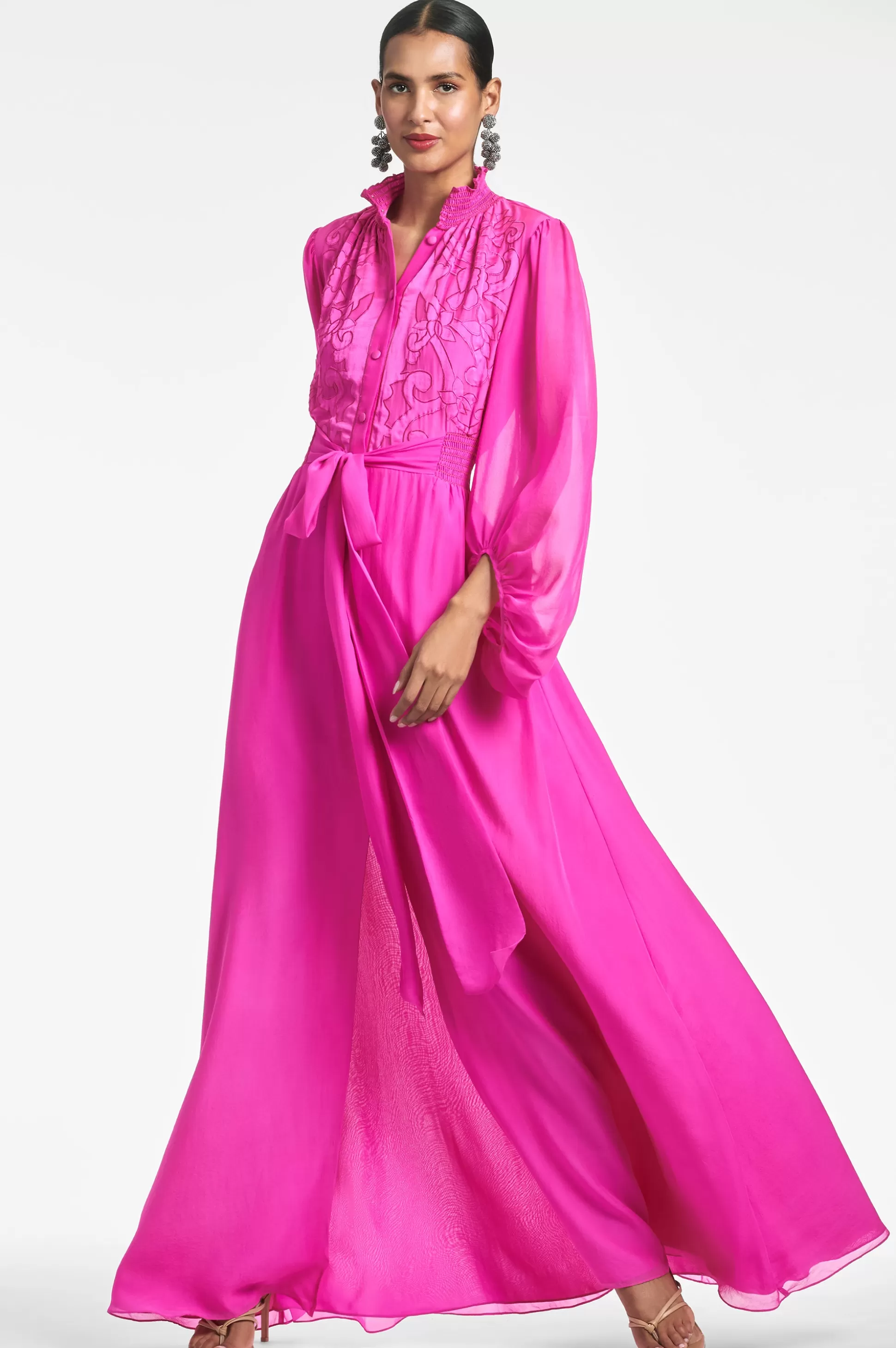 Sachin & Babi Plus Sizes<Beatrix Gown - Fuchsia