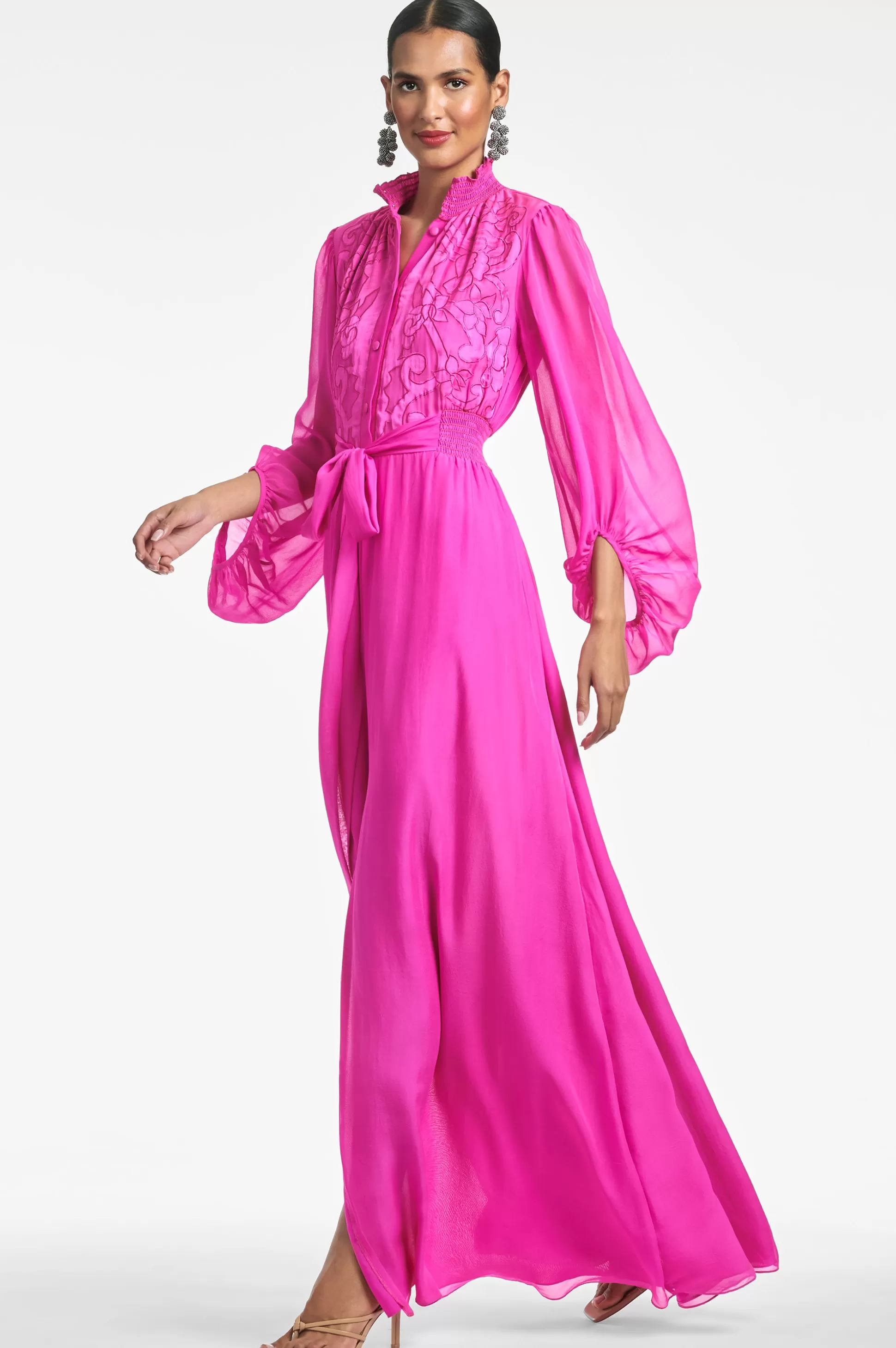 Sachin & Babi Plus Sizes<Beatrix Gown - Fuchsia