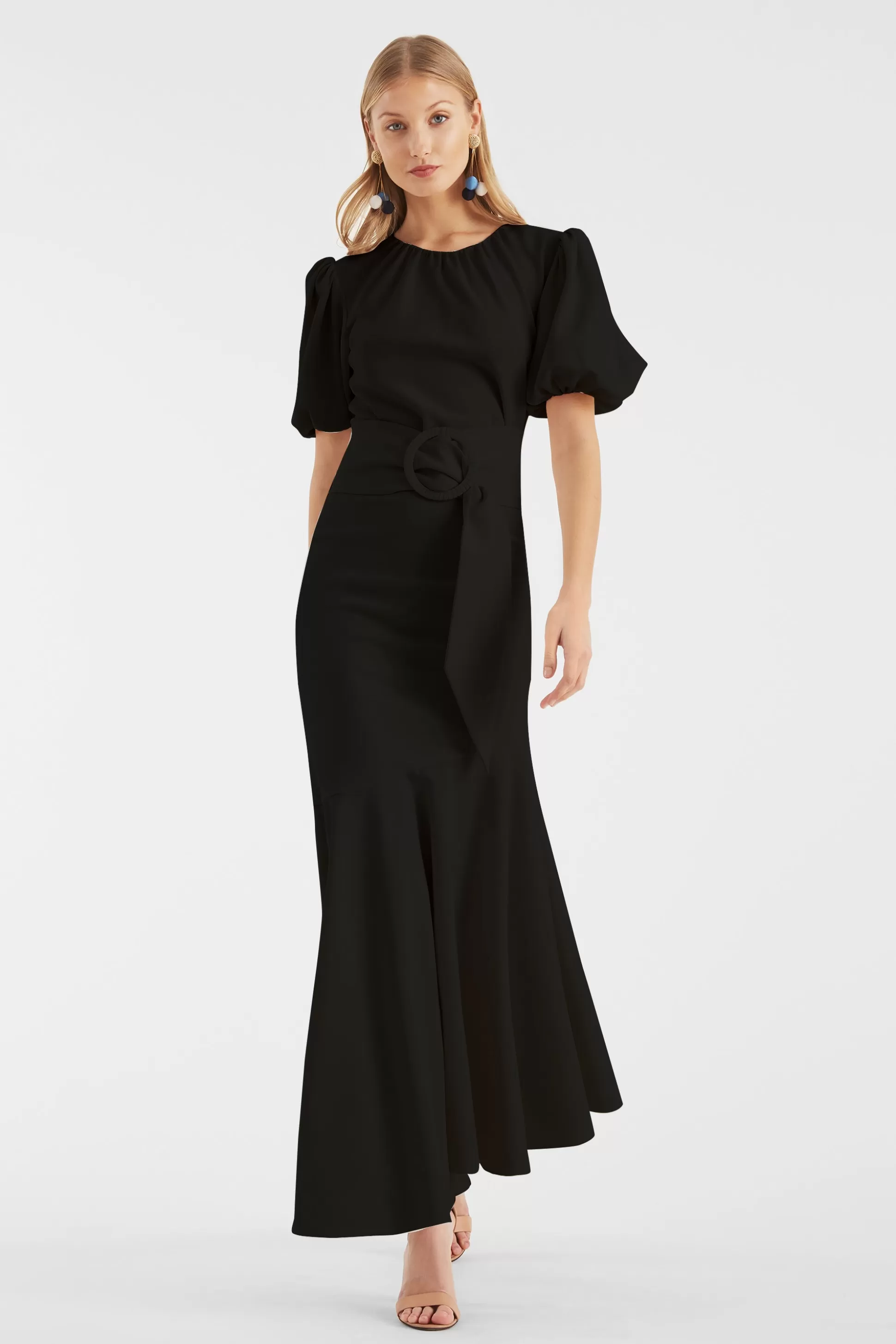 Sachin & Babi Plus Sizes | Midi<Camila Dress - Black