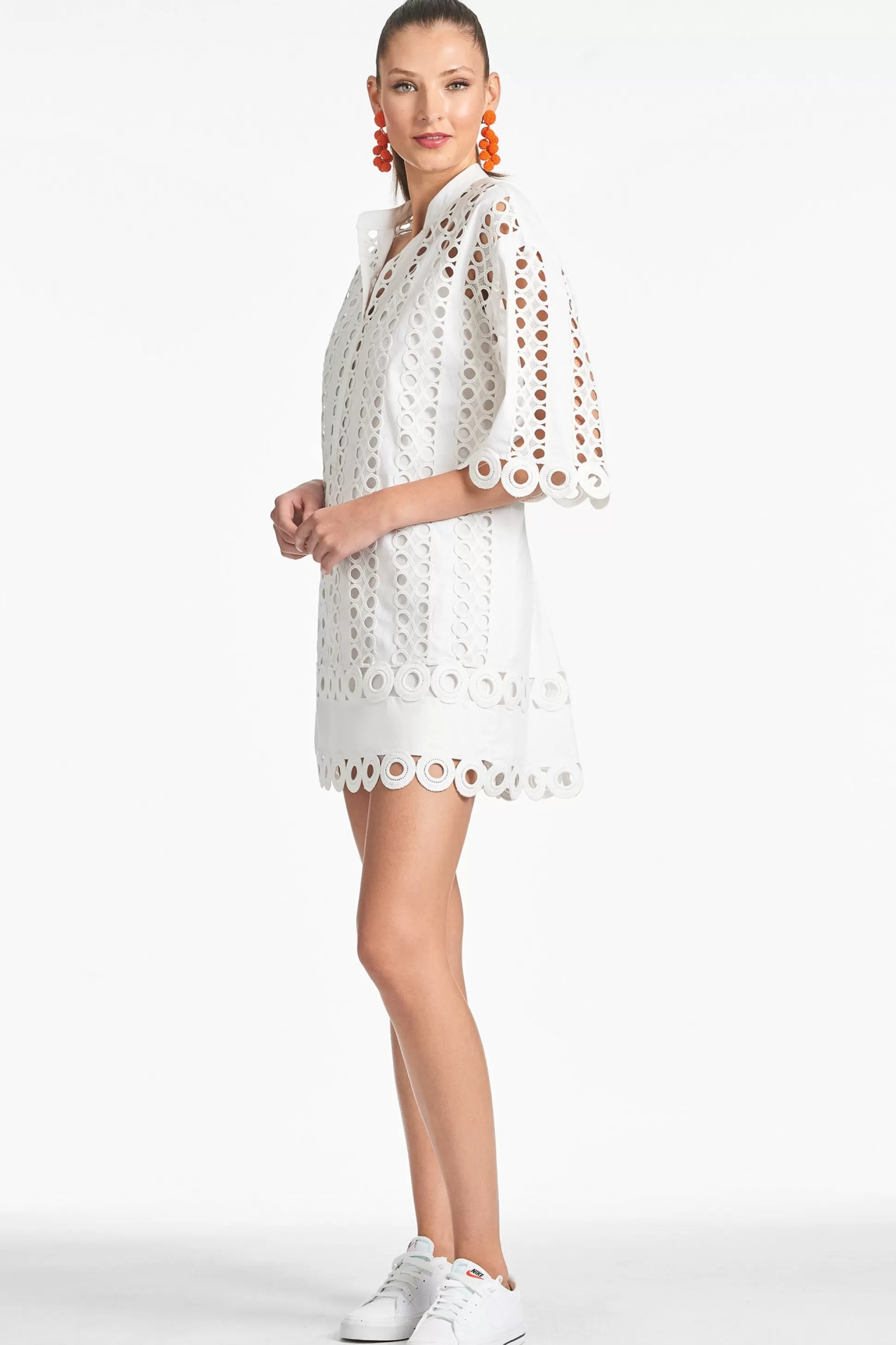 Sachin & Babi Mini<Capri Dress - White