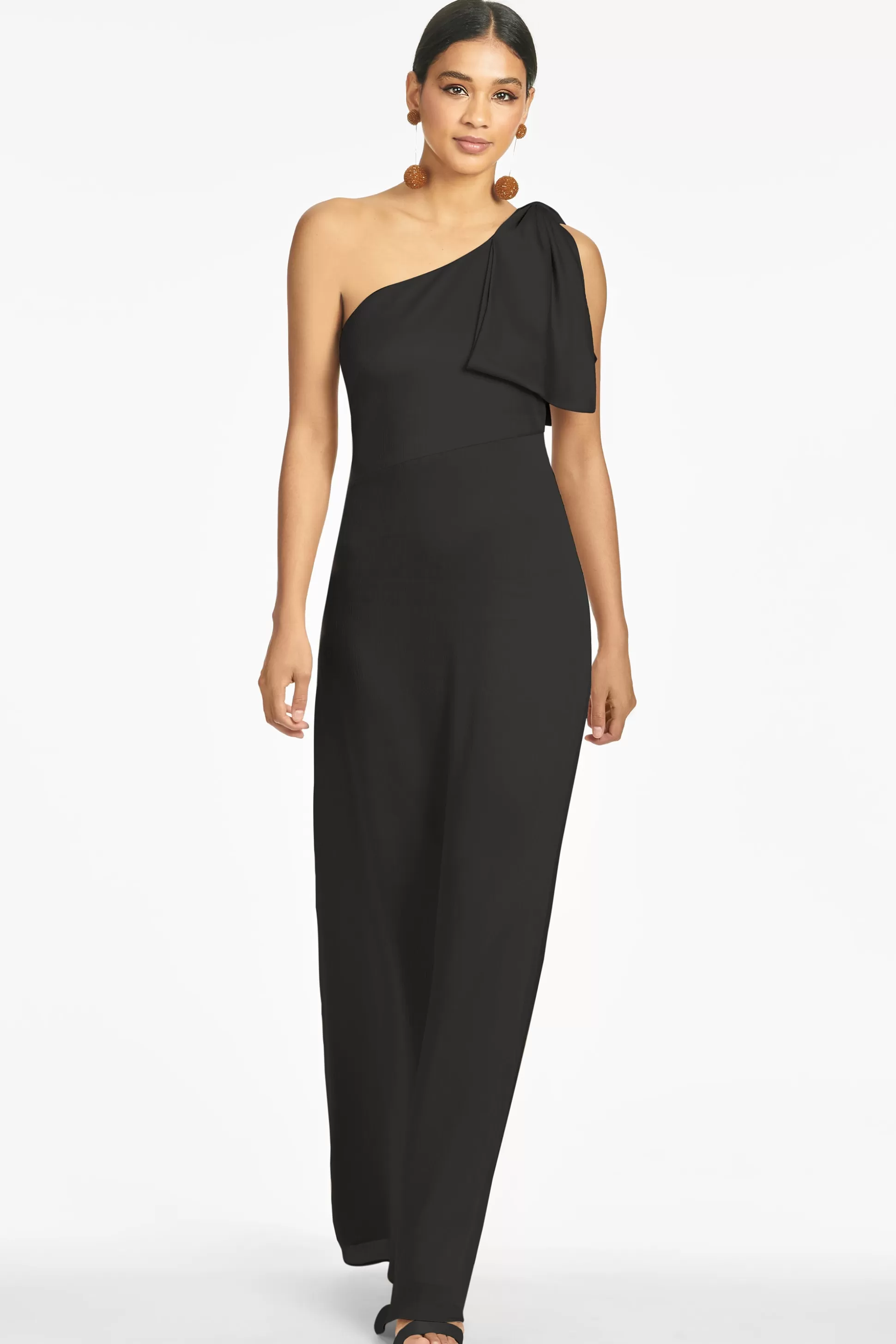 Sachin & Babi Plus Sizes | One Shoulder<Chelsea Gown - Black