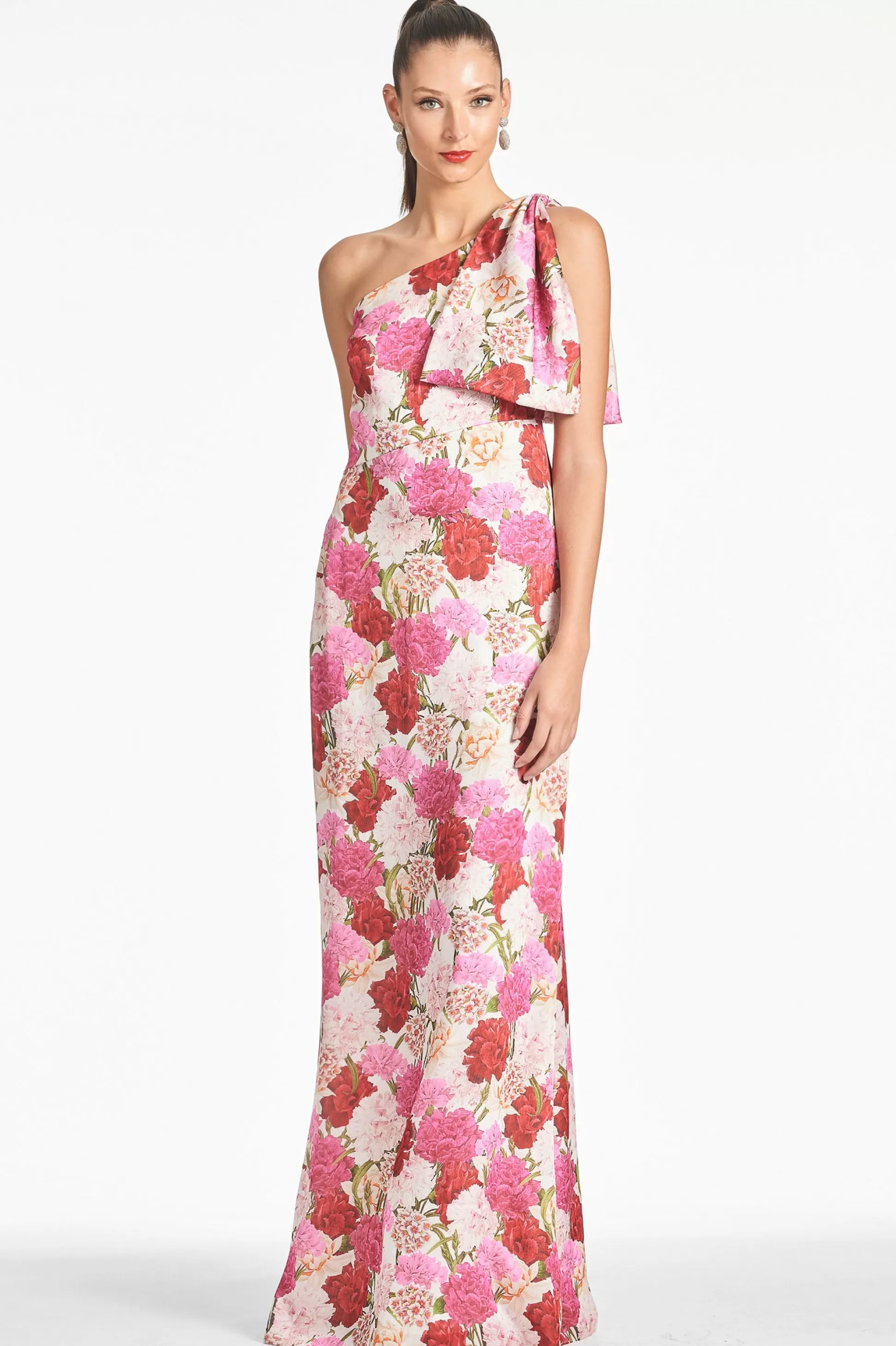 Sachin & Babi Plus Sizes | One Shoulder<Chelsea Gown - Campo Di Fiore Campodifiore