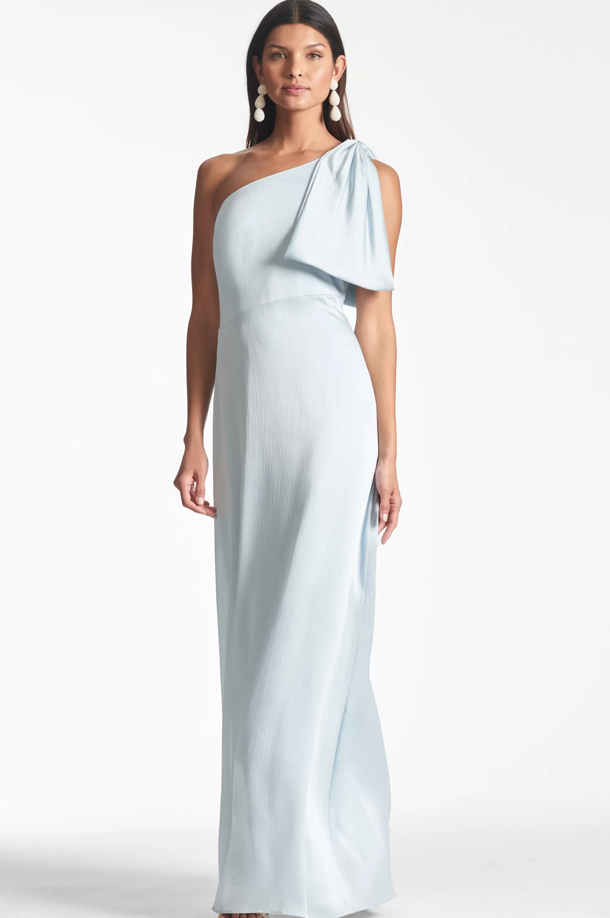 Sachin & Babi Plus Sizes | One Shoulder<Chelsea Gown - Ice Blue Iceblue