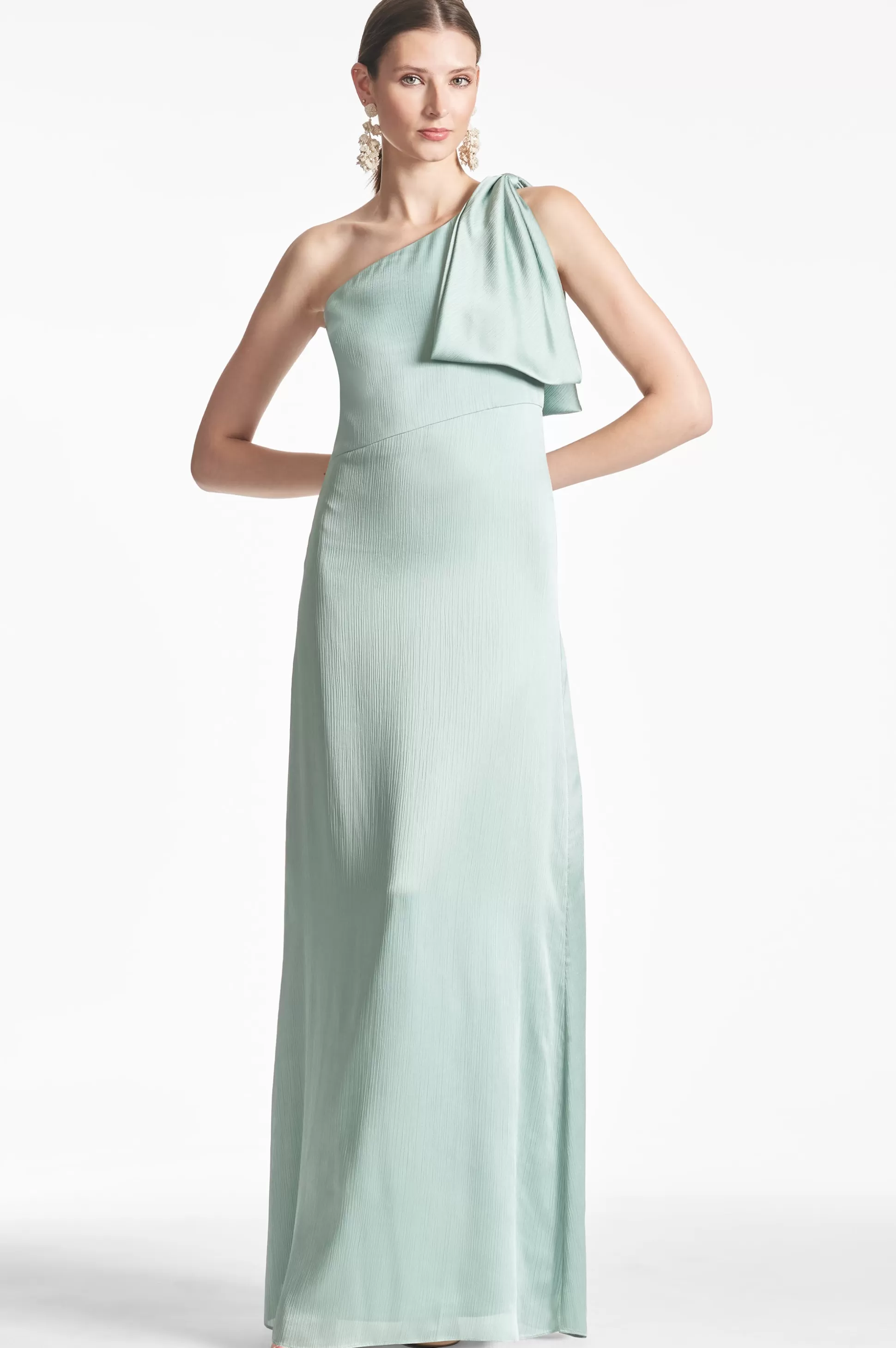 Sachin & Babi Plus Sizes | One Shoulder<Chelsea Gown - Jade