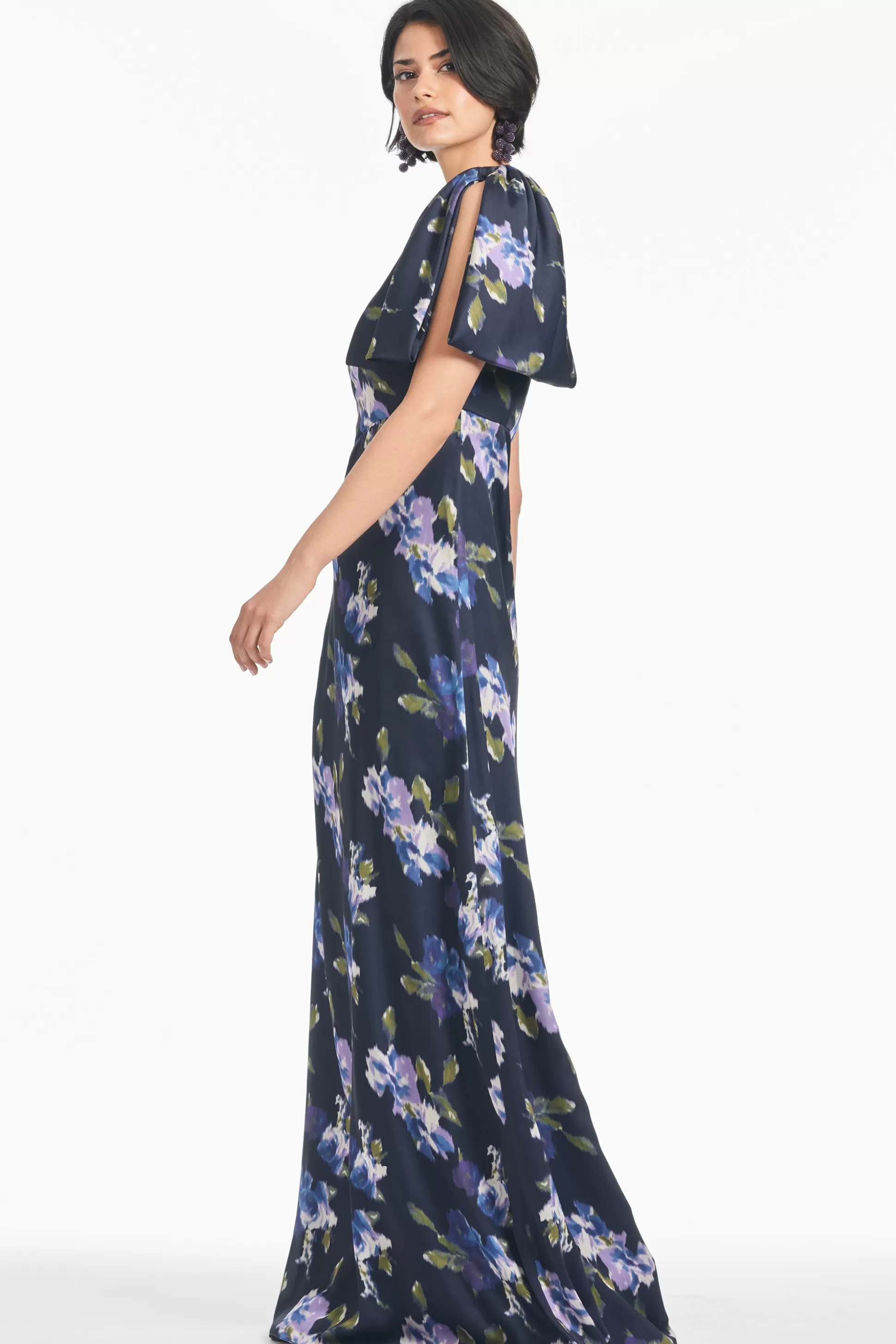 Sachin & Babi One Shoulder<Chelsea Gown - Midnight Corsage Midnightcorsage