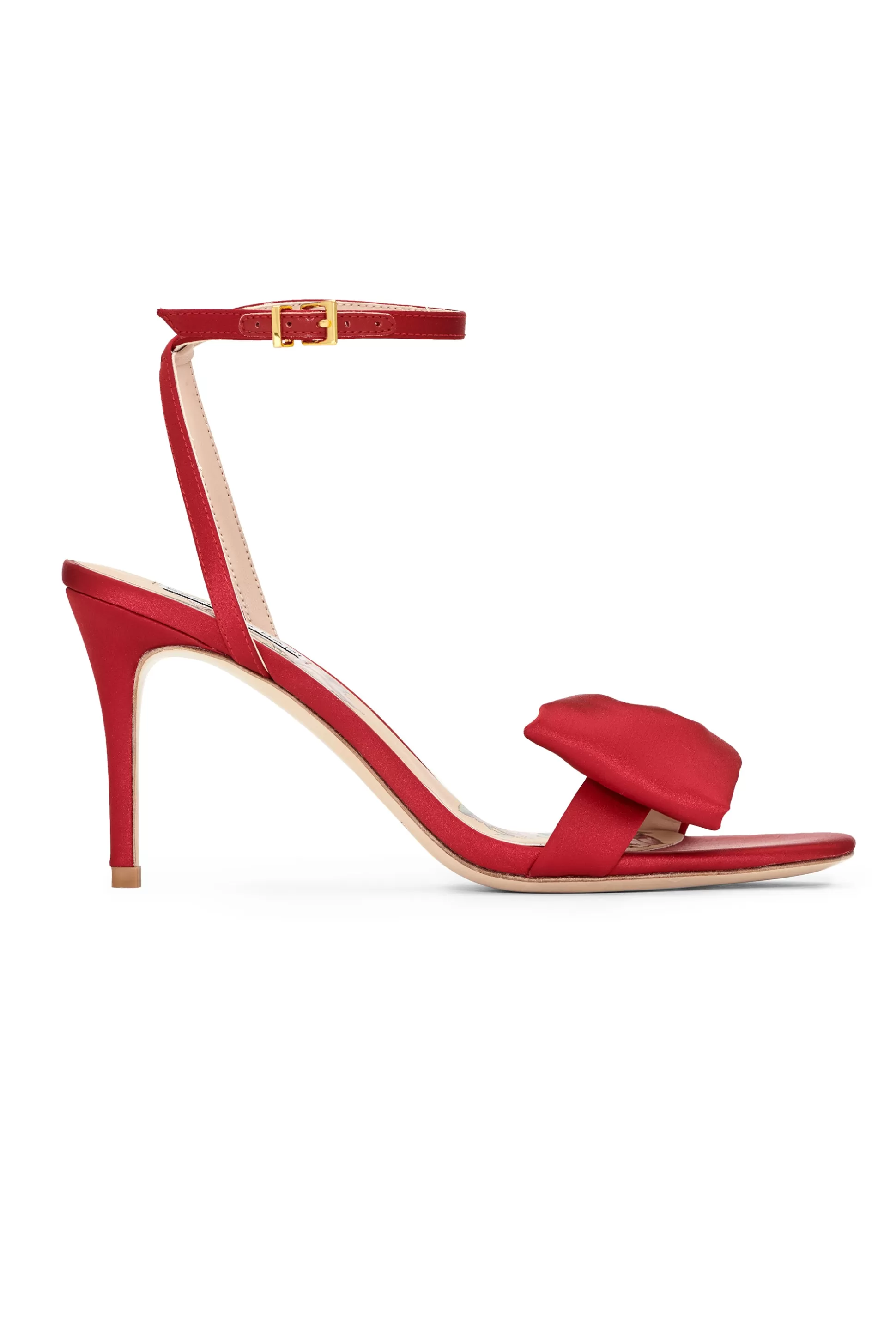 Sachin & Babi Shoes<Chelsea Obi-Bow Open Toe - Holly Red Hollyred