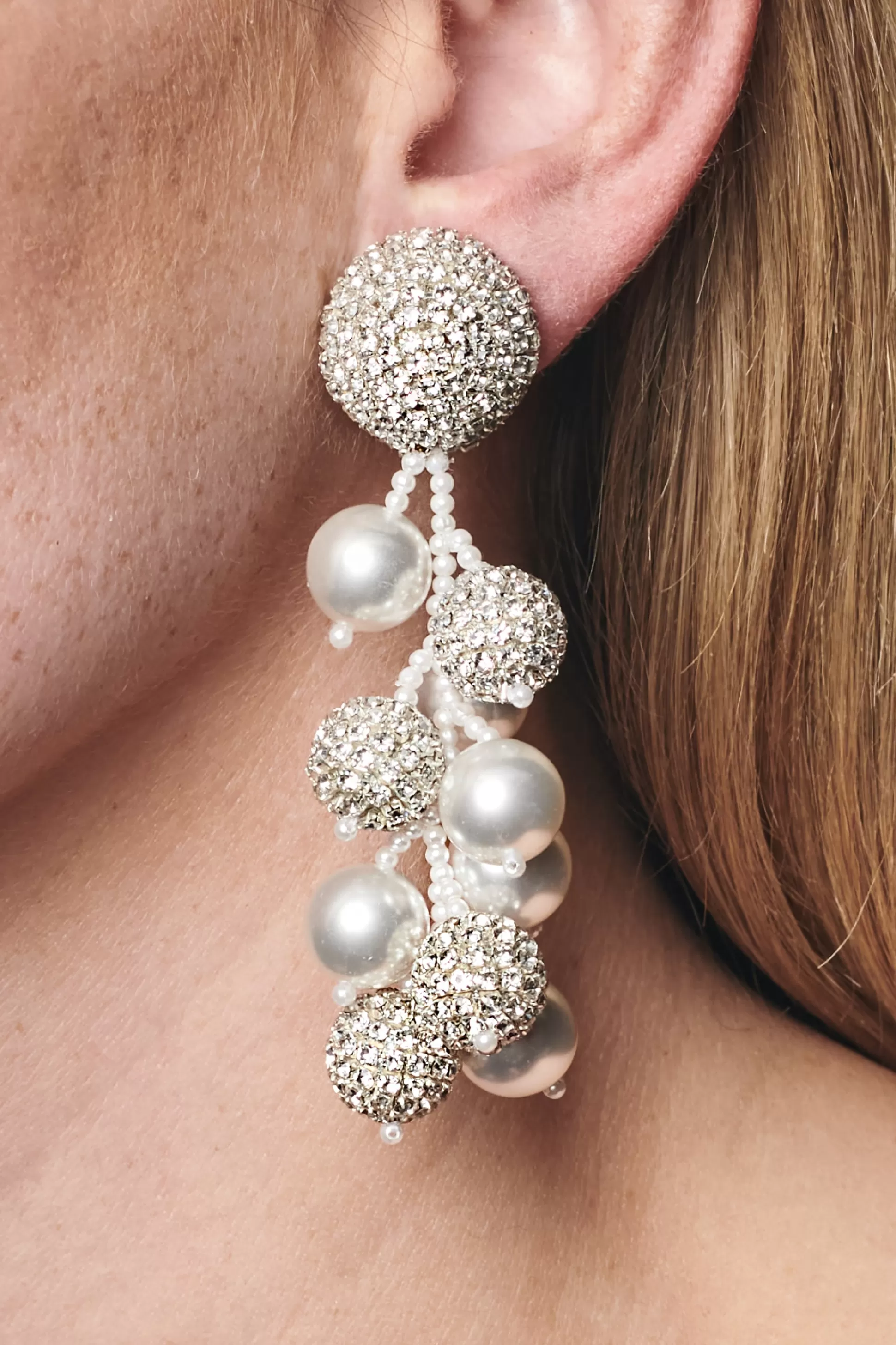 Sachin & Babi Earrings<Coconut Earrings - Crystals / Pearls