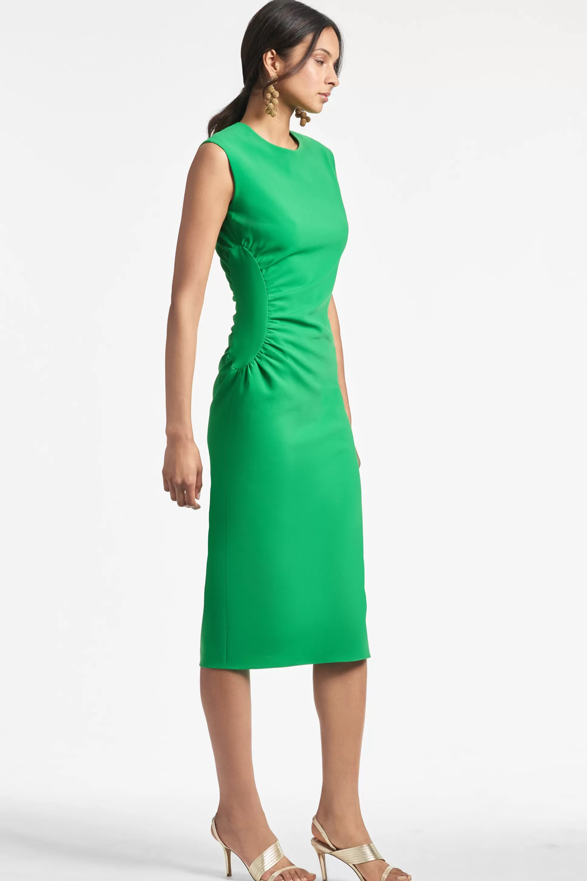 Sachin & Babi Midi<Diana Dress - Kelly Green Kellygreen