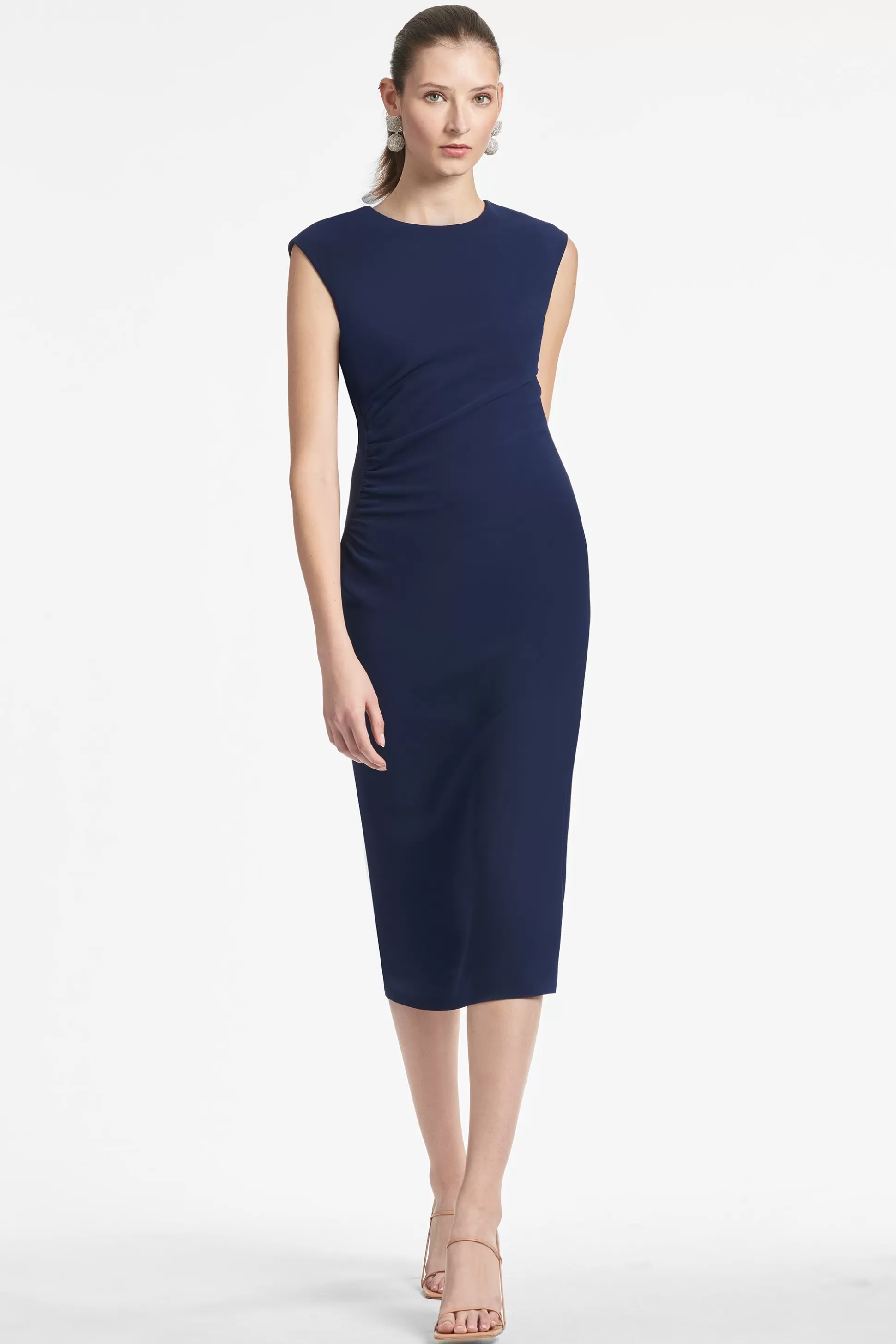 Sachin & Babi Plus Sizes | Midi<Diana Dress - Navy