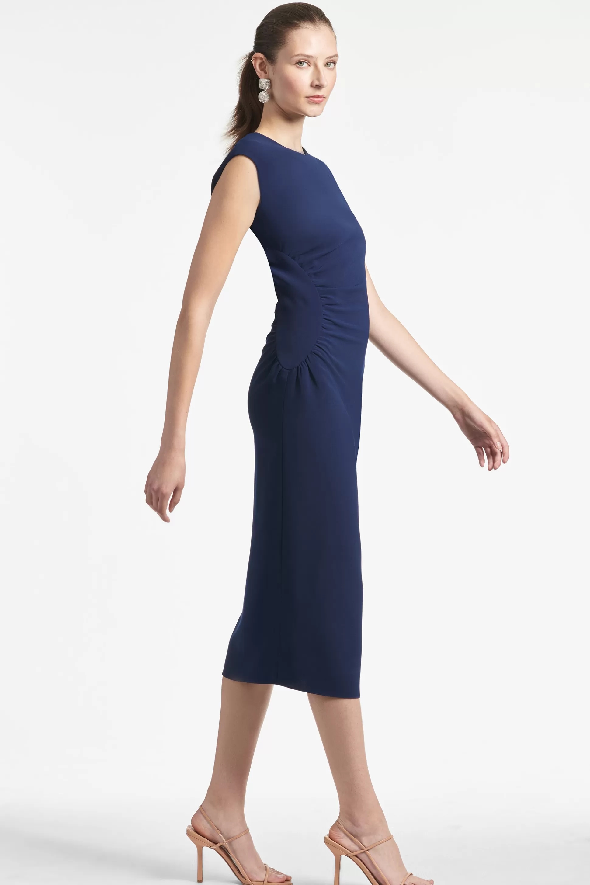 Sachin & Babi Plus Sizes | Midi<Diana Dress - Navy