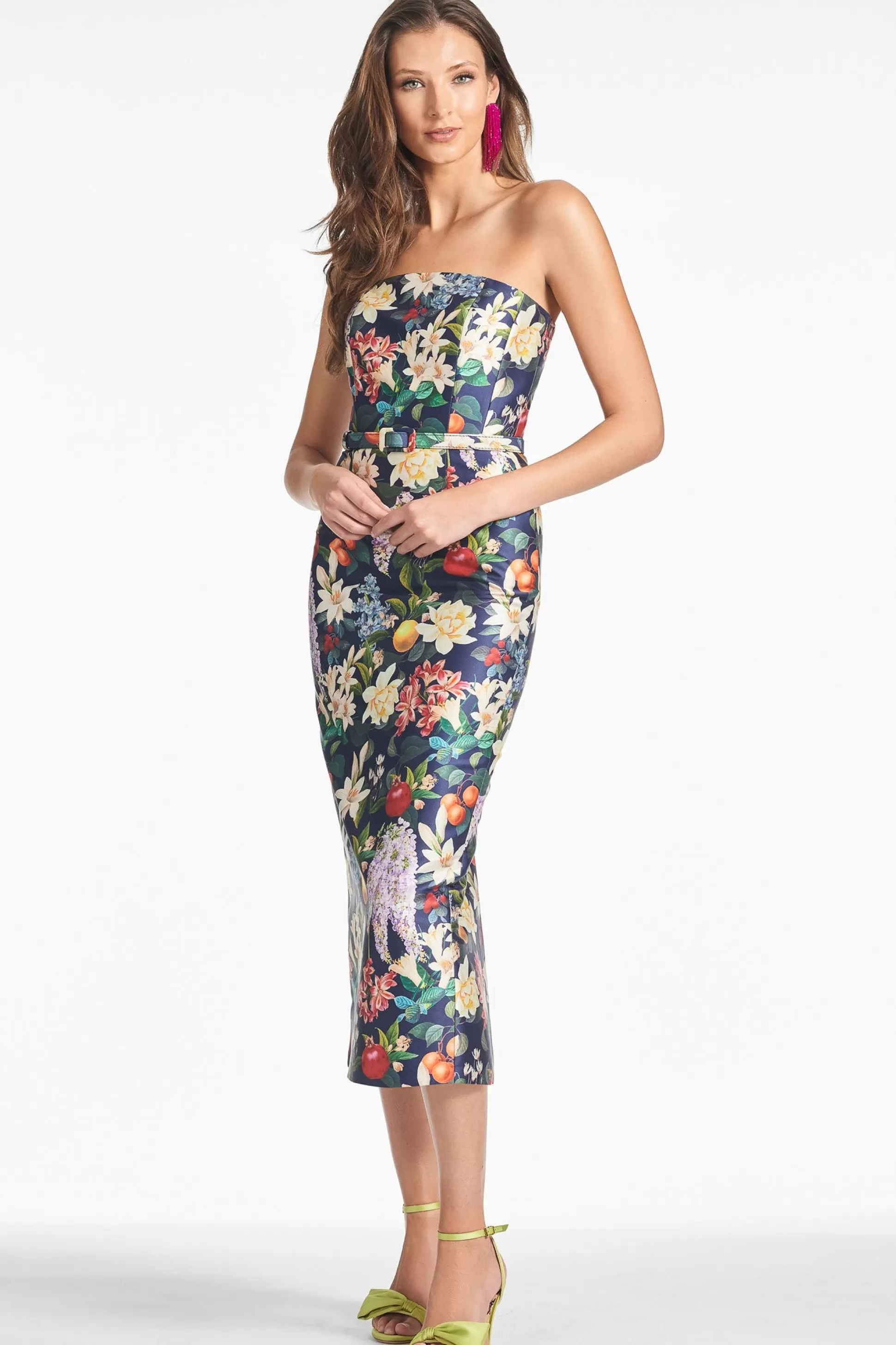 Sachin & Babi Midi<Fiore Dress - Alto Giardino Altogiardino