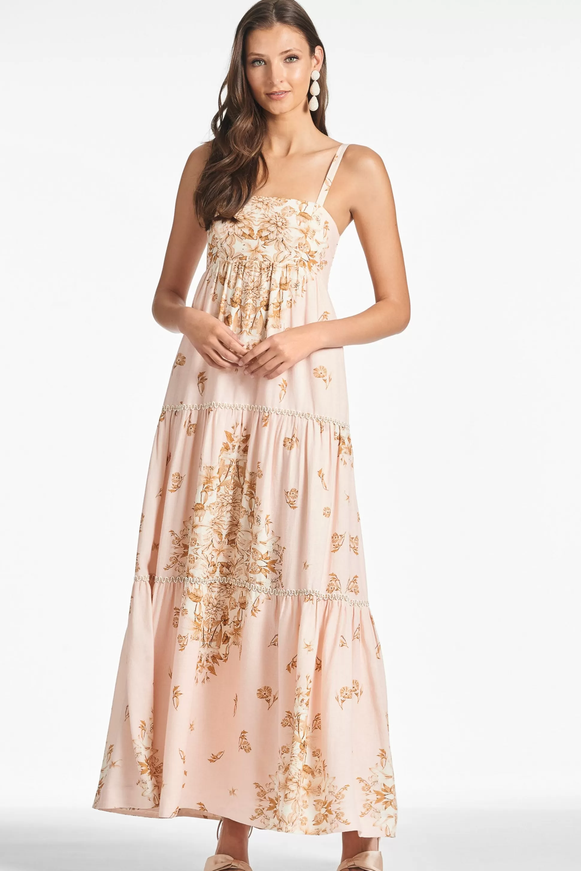 Sachin & Babi Long<Giorno Dress - Petalo Rosa Fresco Petalorosafresco