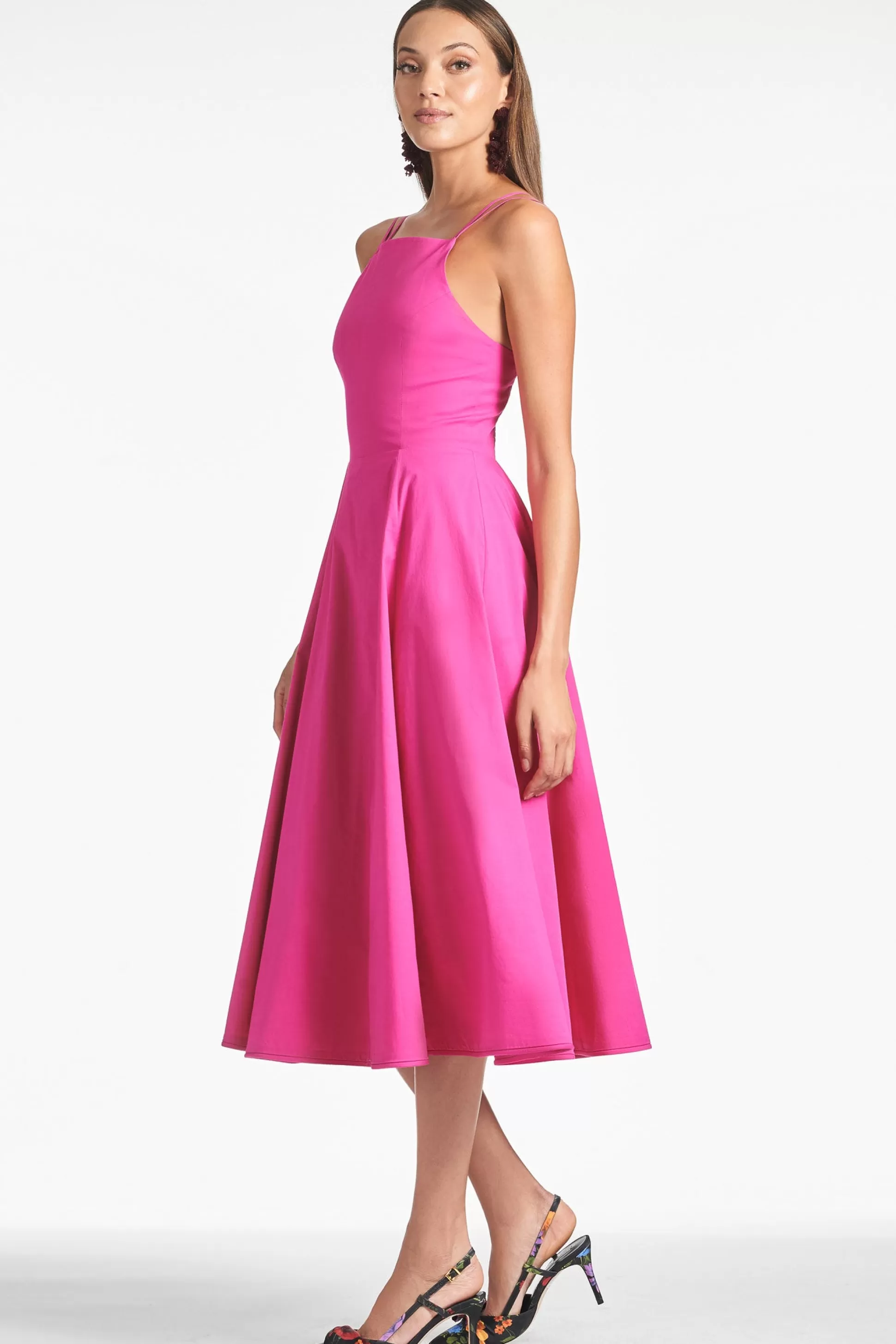 Sachin & Babi Fit & Flare | Midi<Jacinta Dress - Cerise