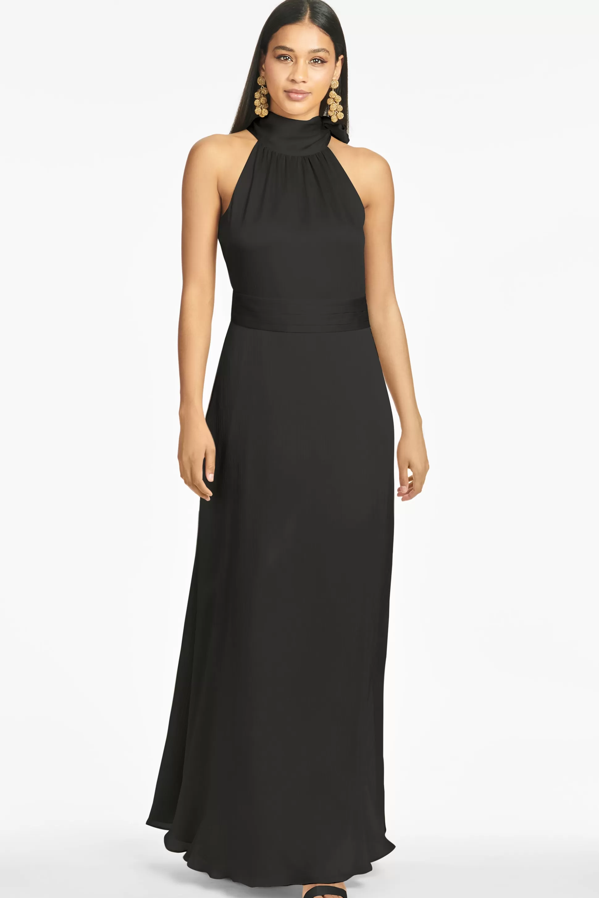 Sachin & Babi Plus Sizes | Sleeveless<Kayla Gown - Black