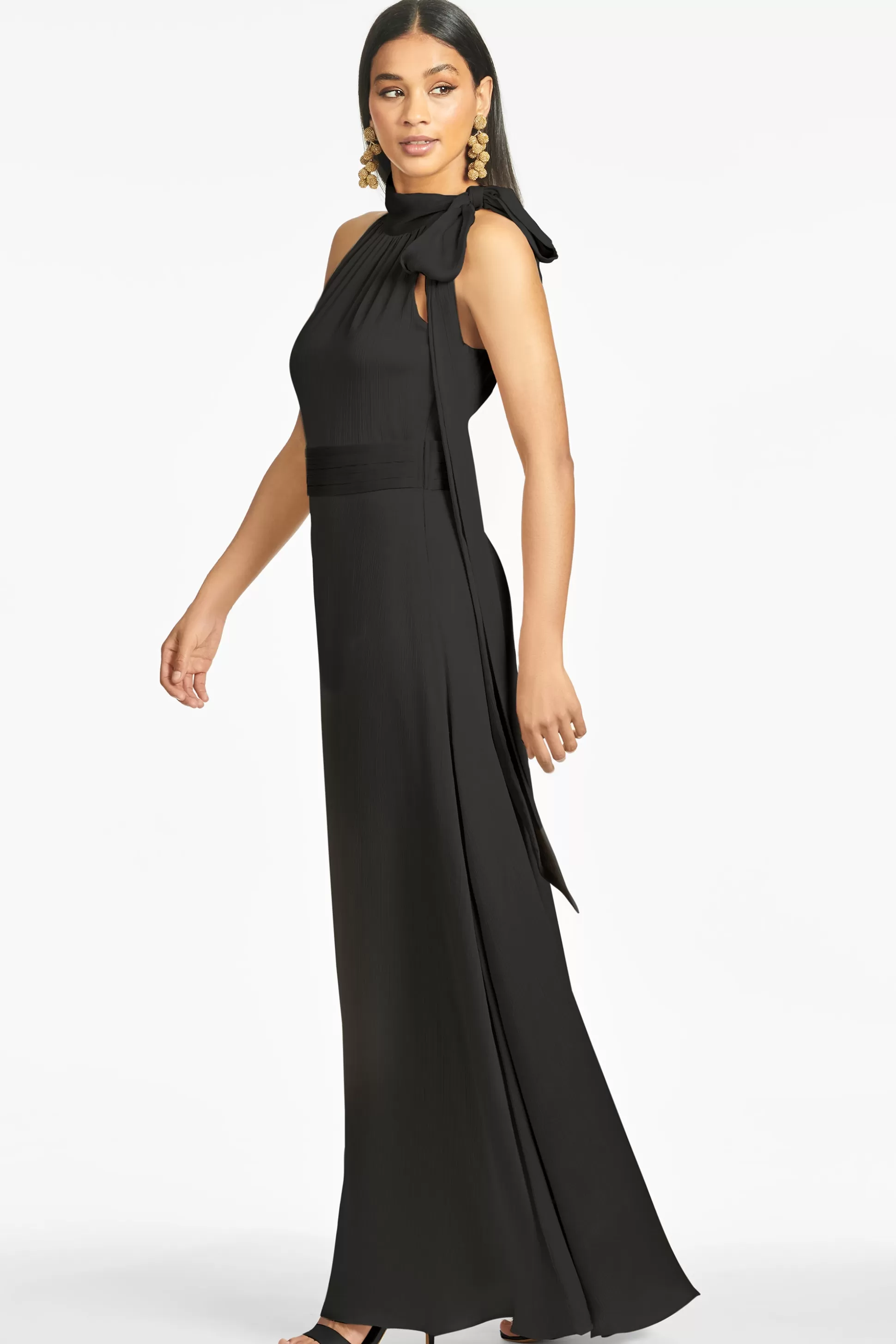 Sachin & Babi Plus Sizes | Sleeveless<Kayla Gown - Black