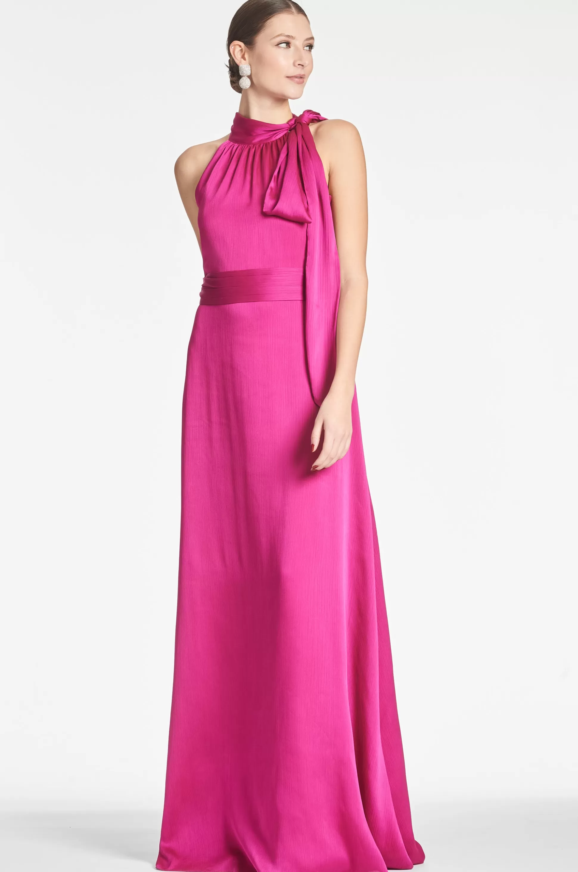 Sachin & Babi Plus Sizes | Sleeveless<Kayla Gown - Dragonfruit