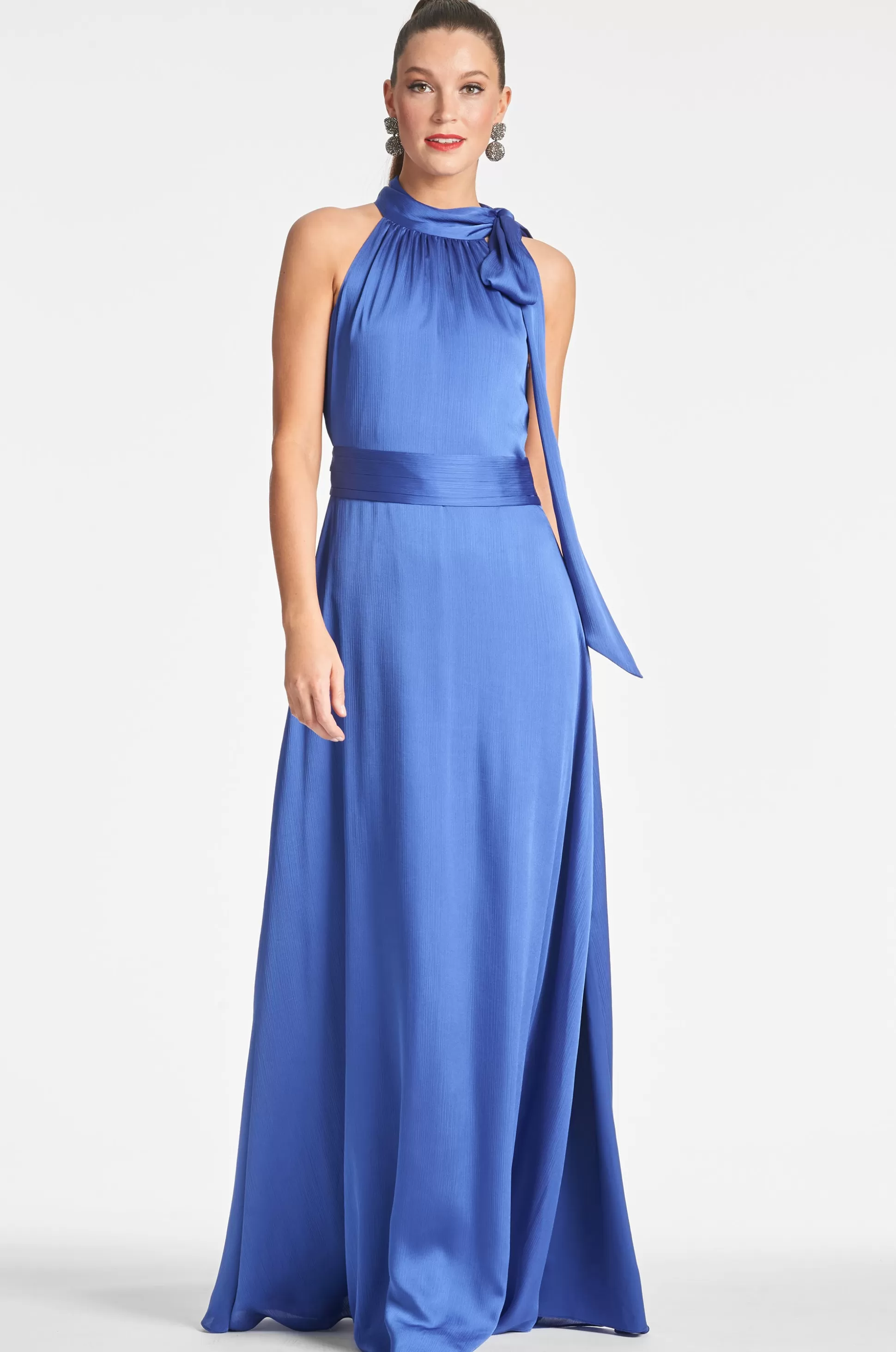 Sachin & Babi Plus Sizes | Sleeveless<Kayla Gown - French Blue Frenchblue