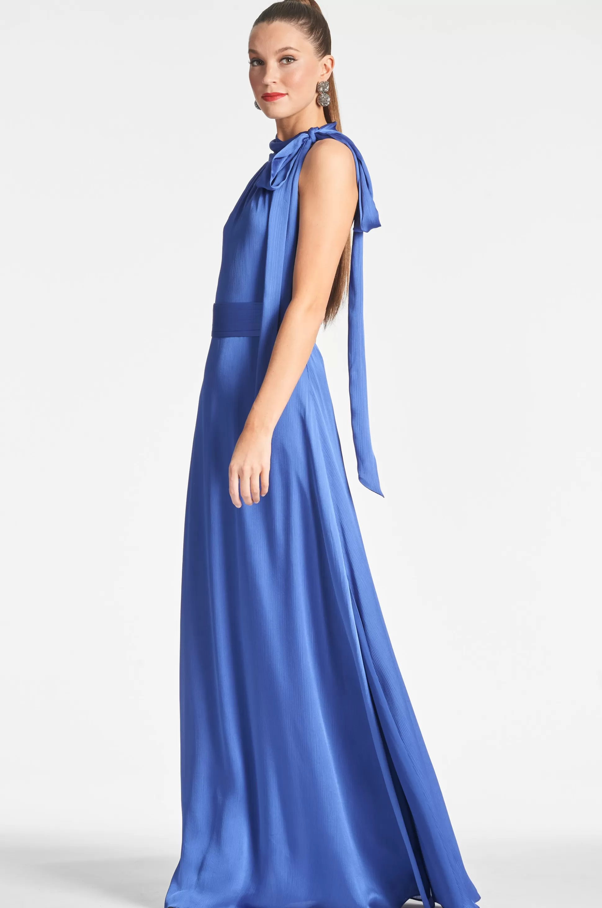 Sachin & Babi Plus Sizes | Sleeveless<Kayla Gown - French Blue Frenchblue