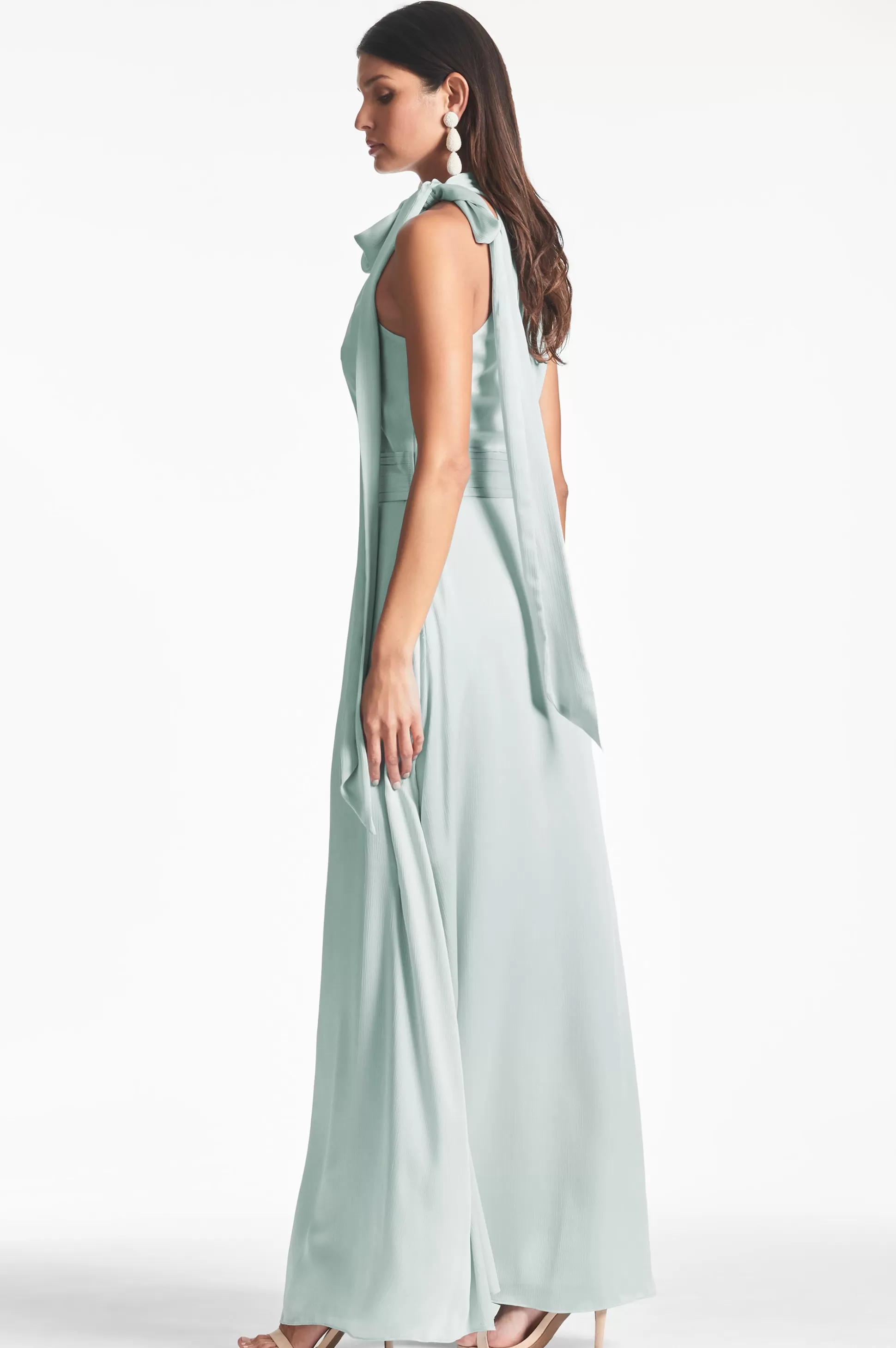 Sachin & Babi Plus Sizes | Sleeveless<Kayla Gown - Jade