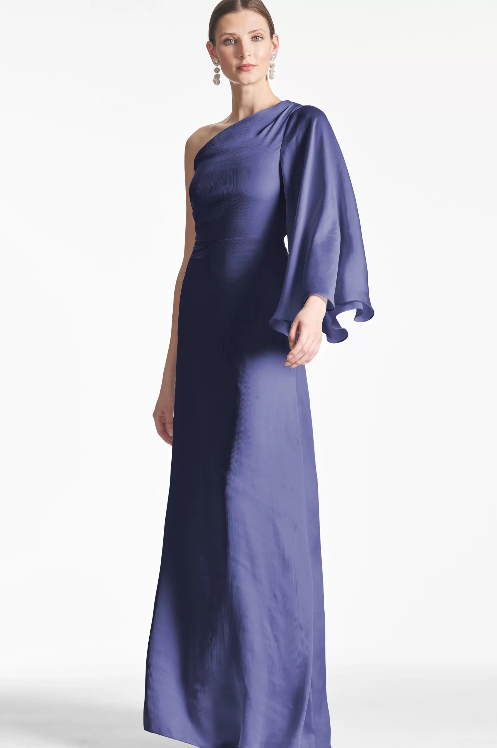 Sachin & Babi Plus Sizes | Long Sleeve<Keely Gown - Deep Cobalt Deepcobalt