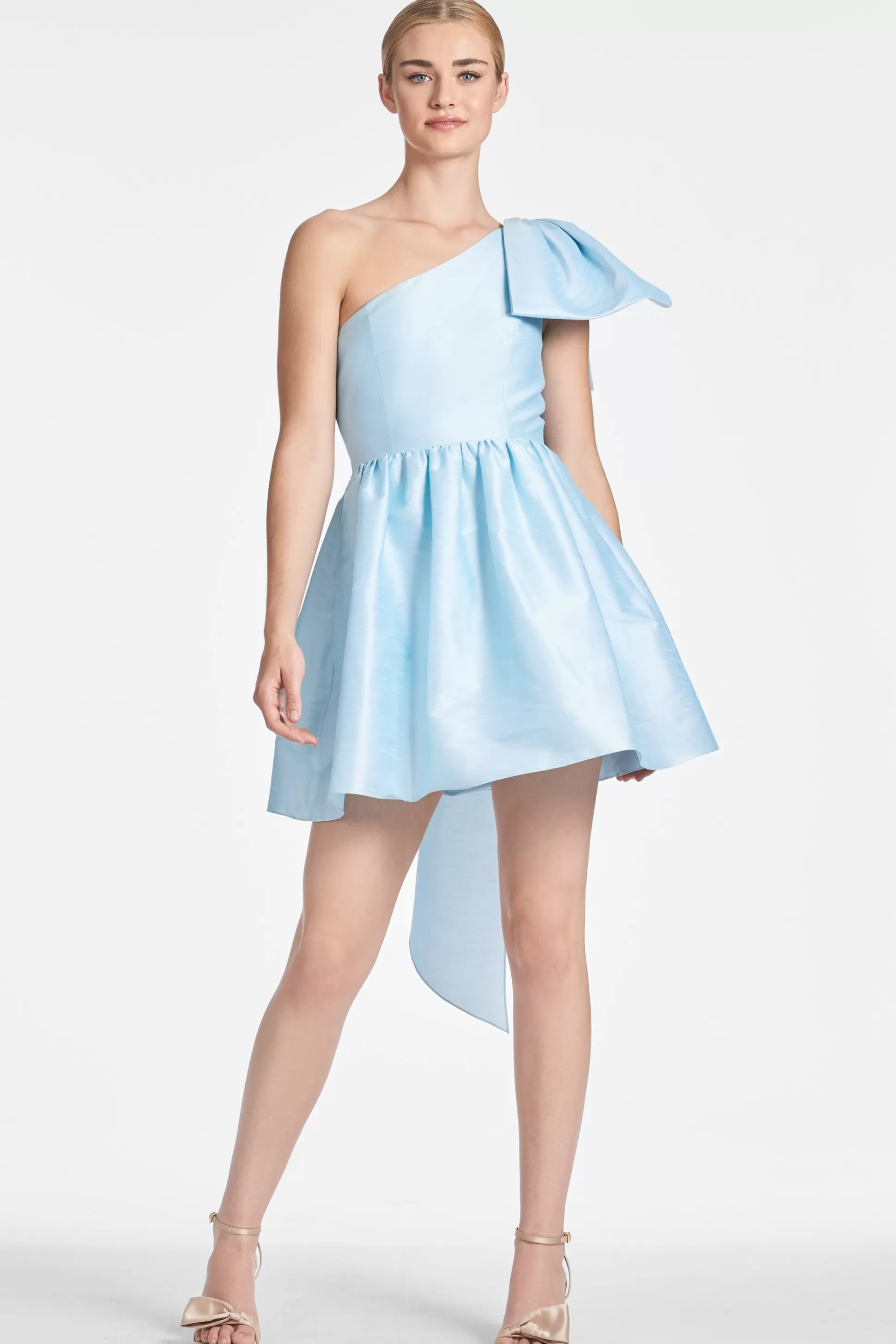 Sachin & Babi Fit & Flare | Mini<Kelsi Dress - Sky Blue Skyblue