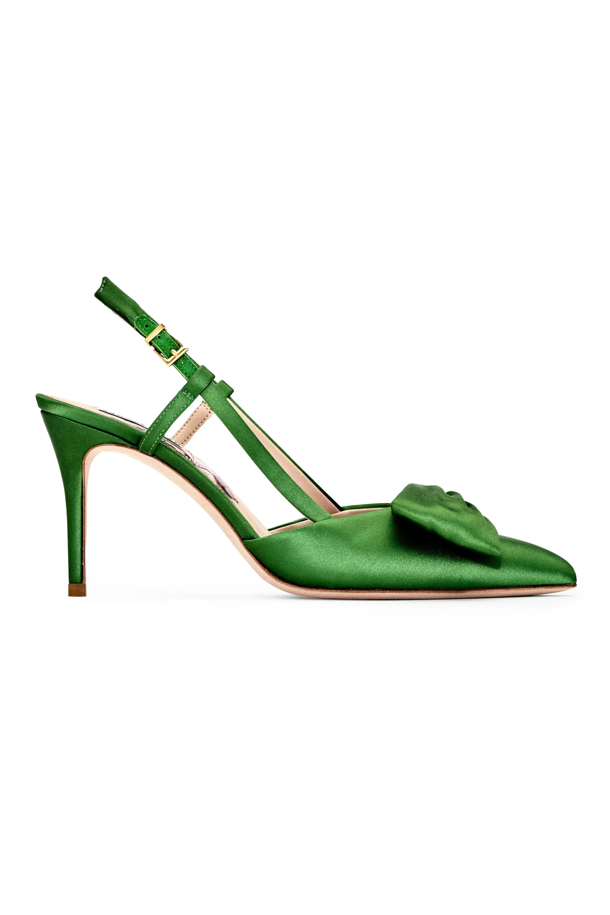 Sachin & Babi Shoes<Lenox Obi-Bow Slingback - Green Garnet Greengarnet