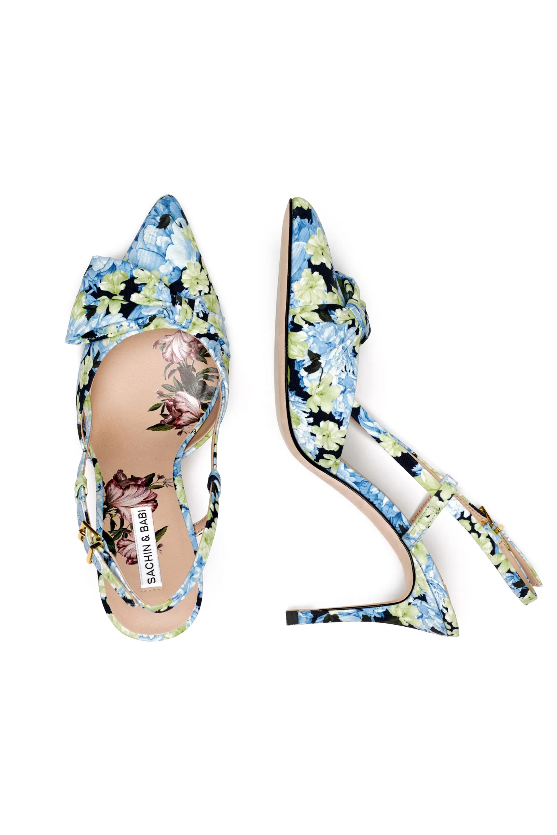 Sachin & Babi Shoes<Lenox Obi-Bow Slingback - Garden Club Gardenclub