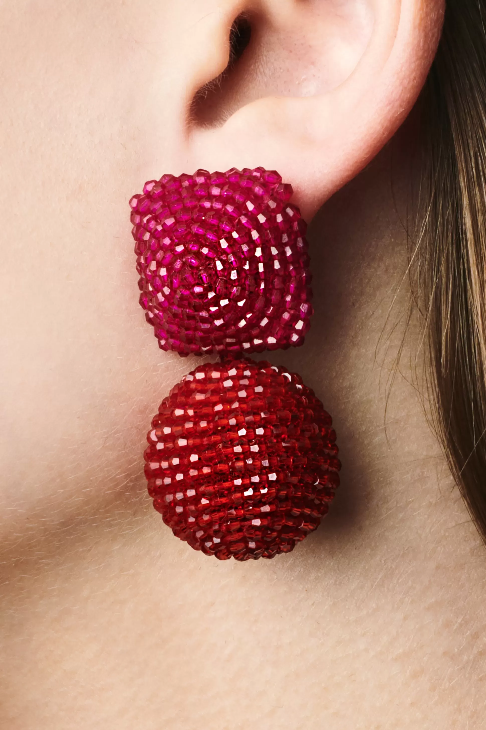 Sachin & Babi Earrings<Lydia Earrings - Faceted Beads