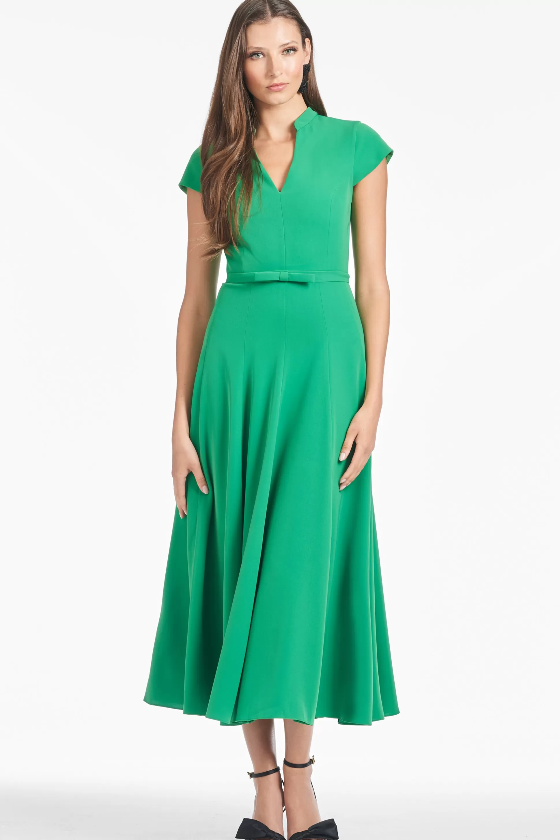 Sachin & Babi A-line<Marian Dress - Kelly Green Kellygreen