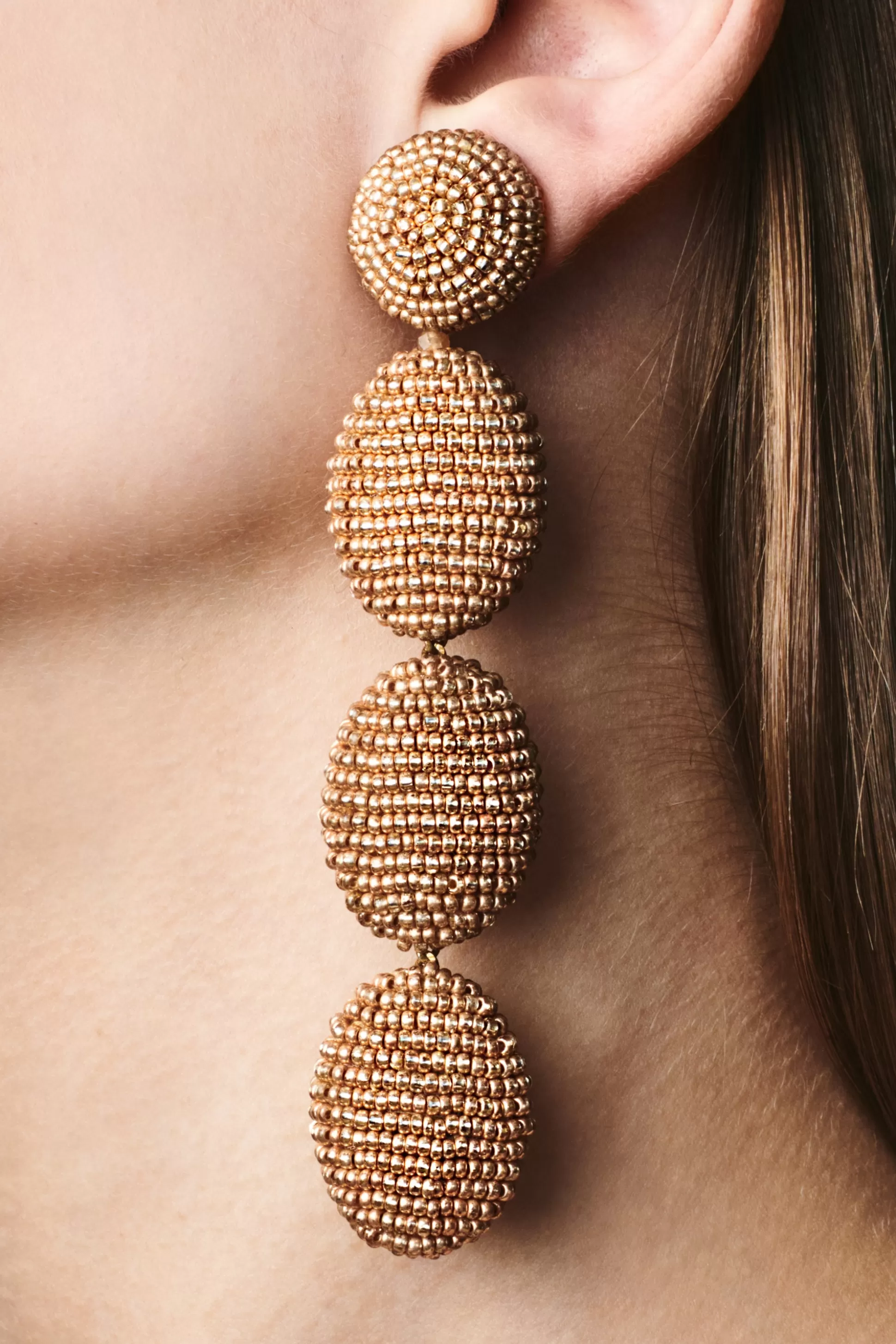 Sachin & Babi Earrings<Natalie Earrings - Smooth Beads Ivory