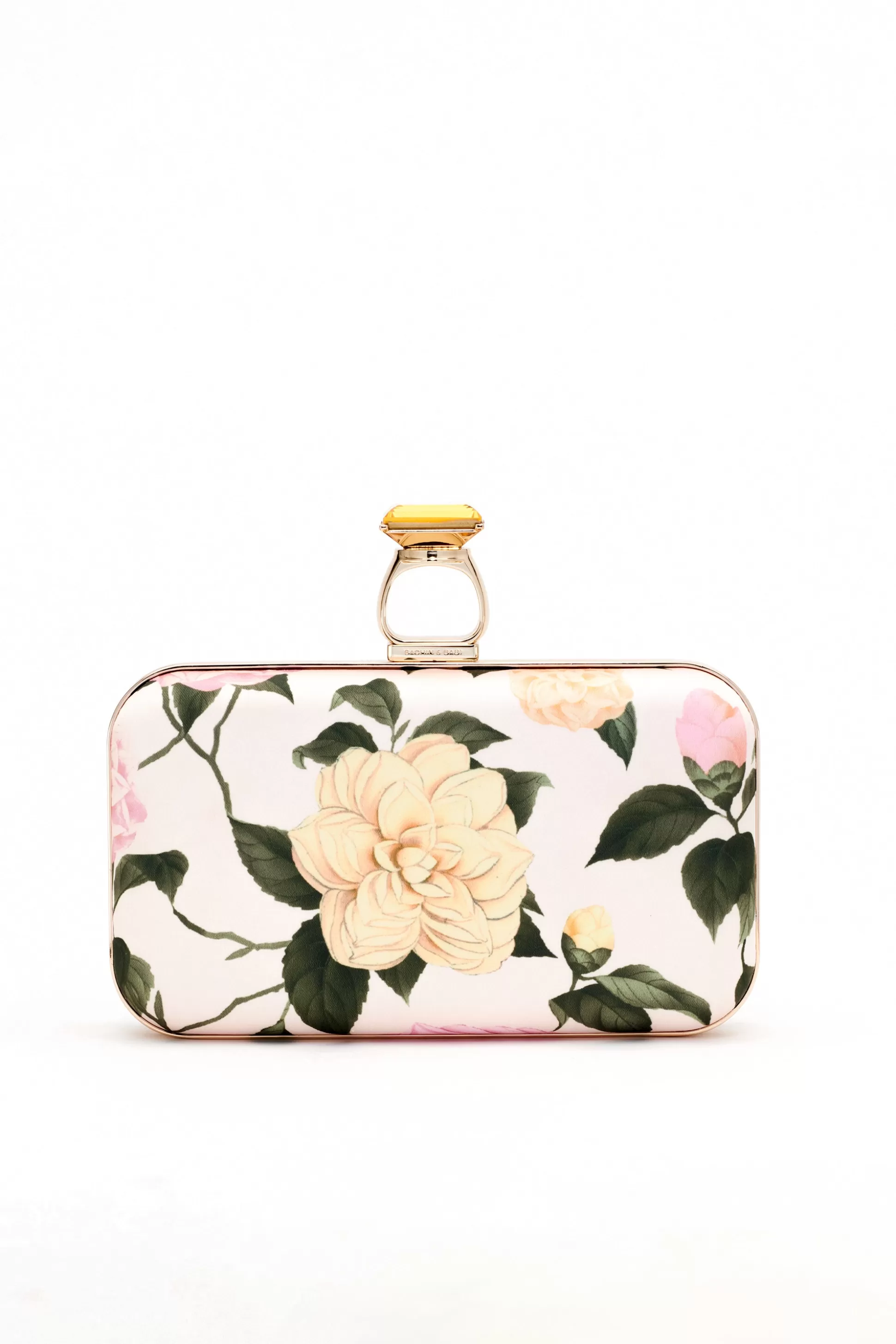 Sachin & Babi Bags<On the Rocks Clutch - Pink Lemonade Bouquet Pinklemonadebouquet