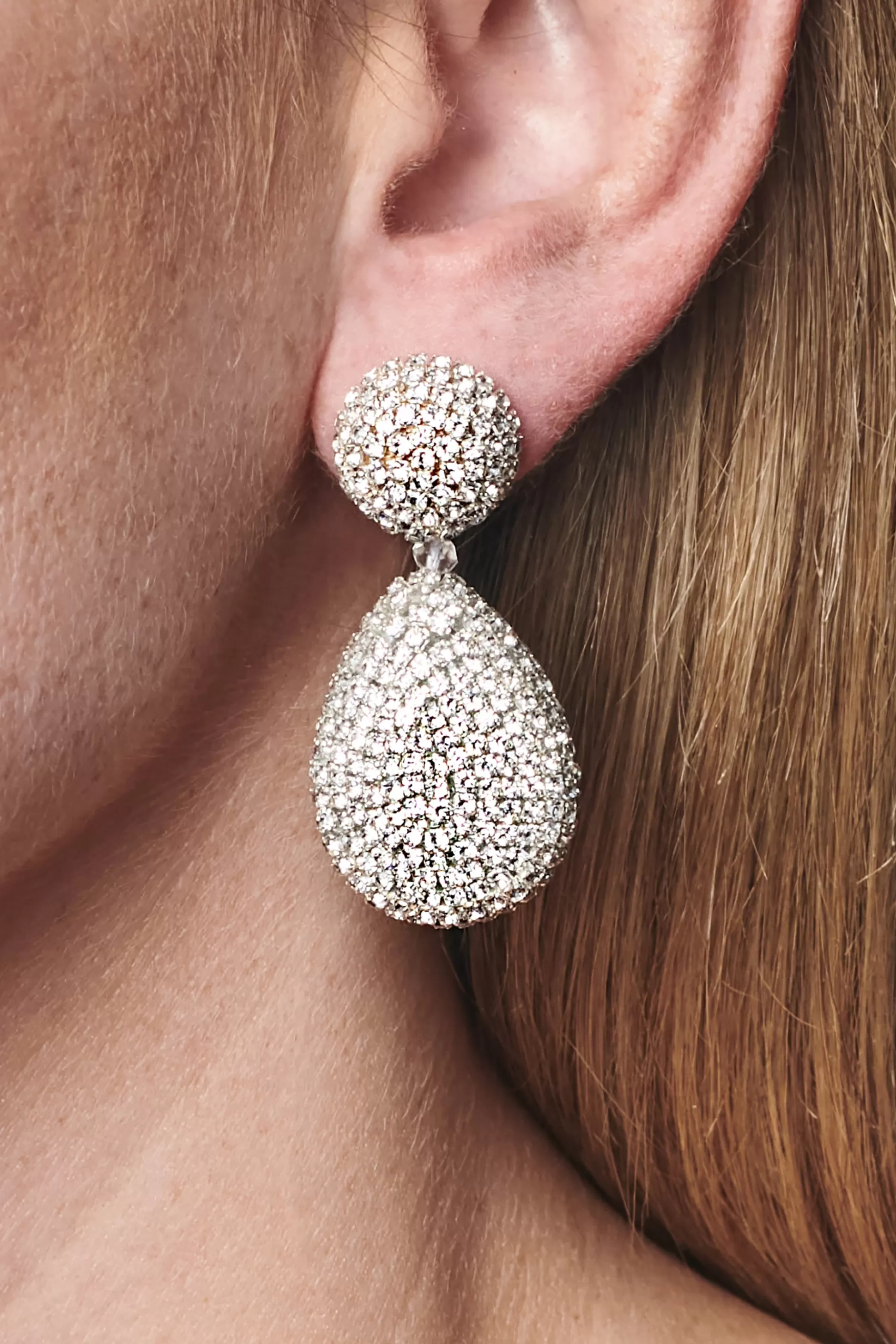 Sachin & Babi Earrings<Pia Earrings - Crystals Clear