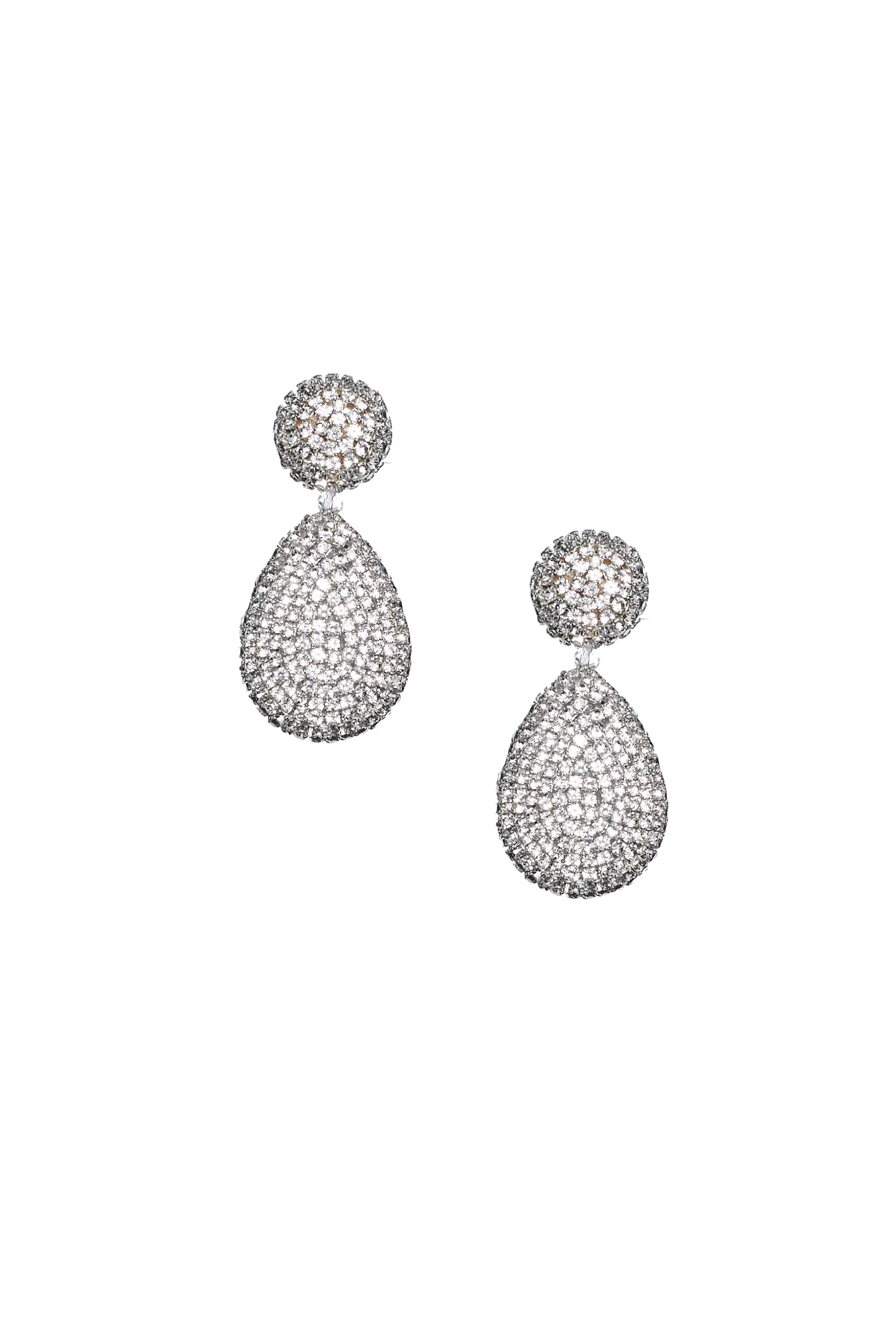 Sachin & Babi Earrings<Pia Earrings - Crystals Clear