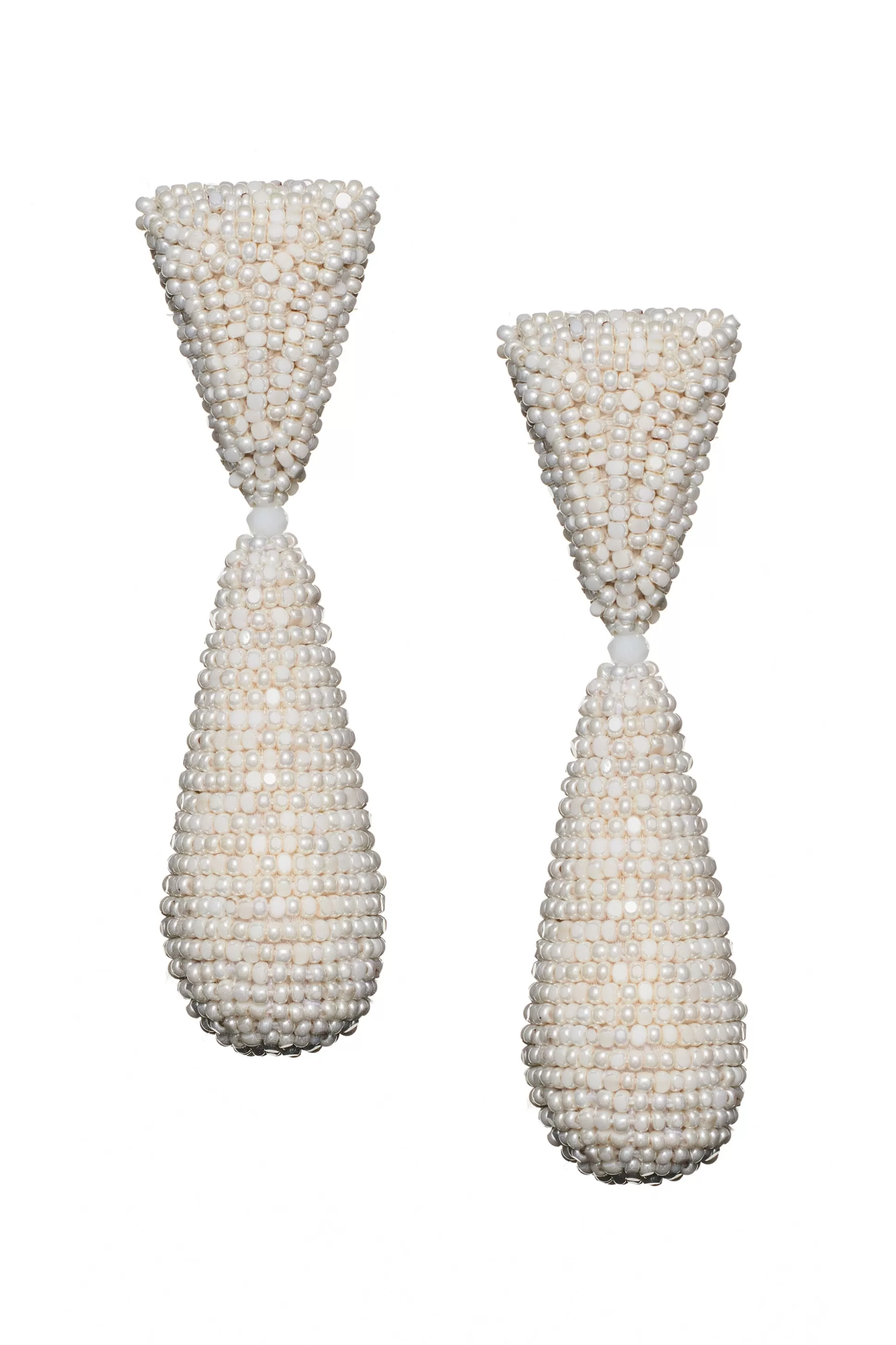 Sachin & Babi Earrings<Rhea Earrings - Smooth Beads Ivory