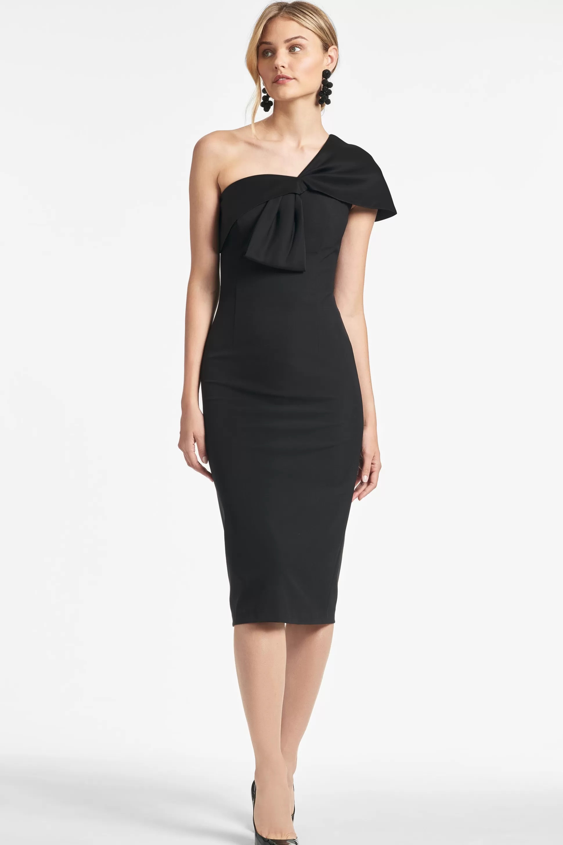 Sachin & Babi Plus Sizes | Midi<Sandra Dress - Black