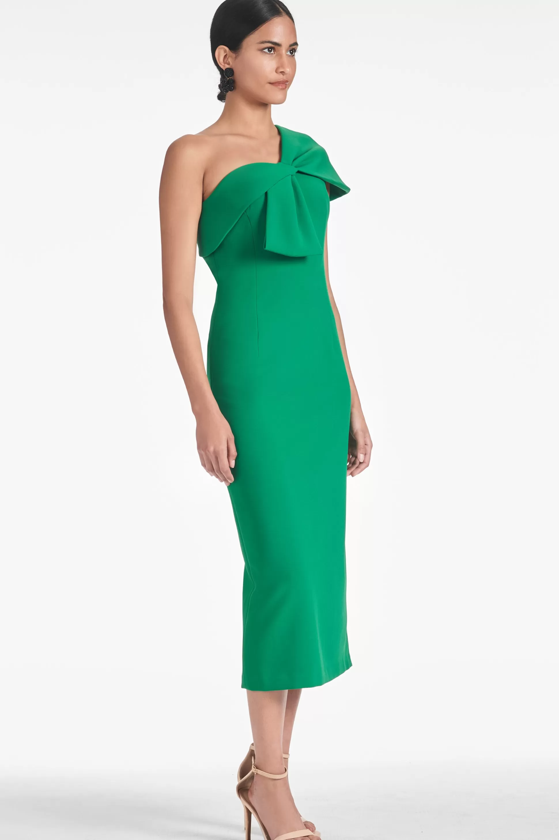 Sachin & Babi Midi<Sandra Dress - Cadmium Green Cadmiumgreen