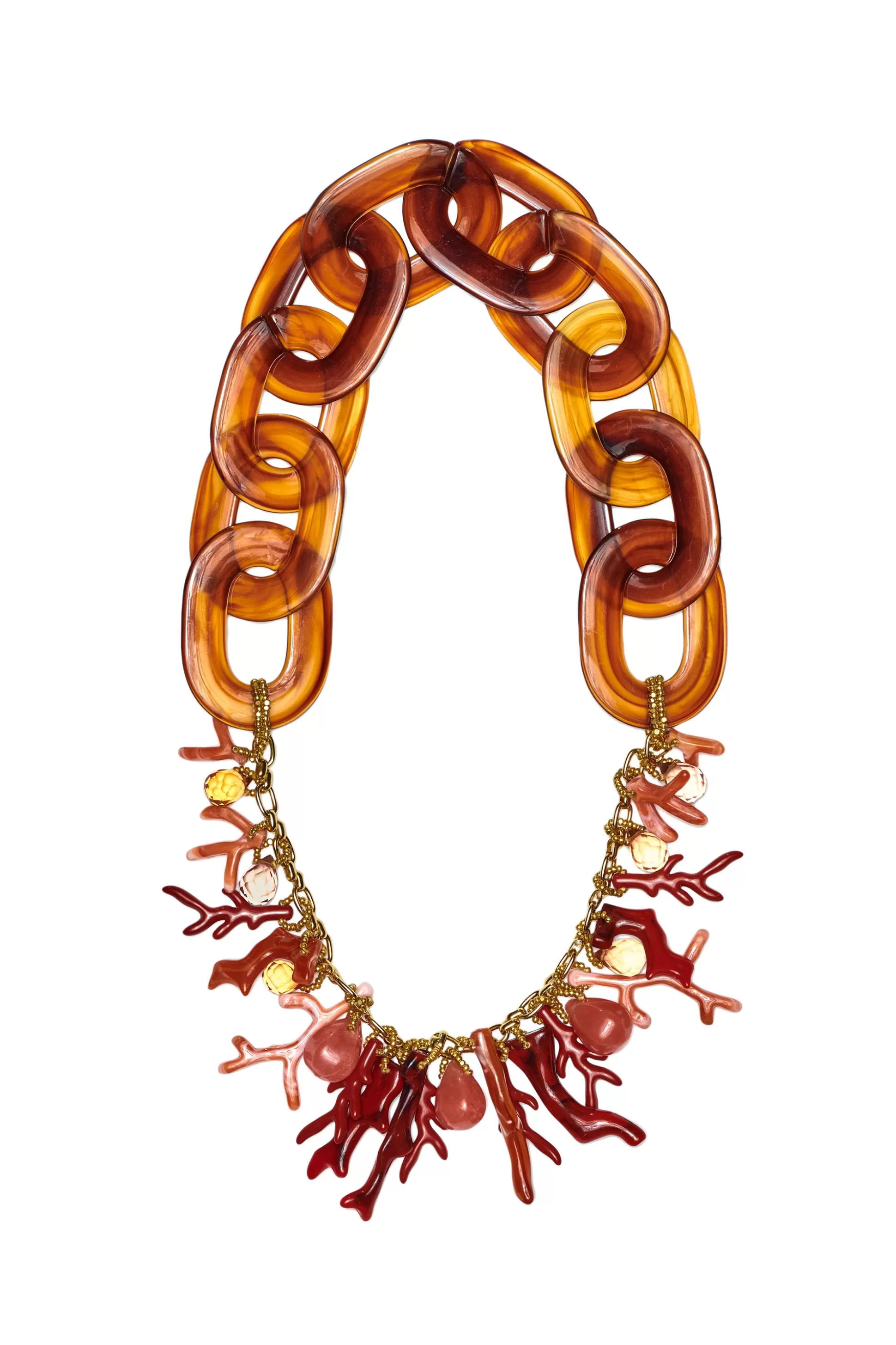 Sachin & Babi Necklaces<Sandy Necklace - Coral/amber