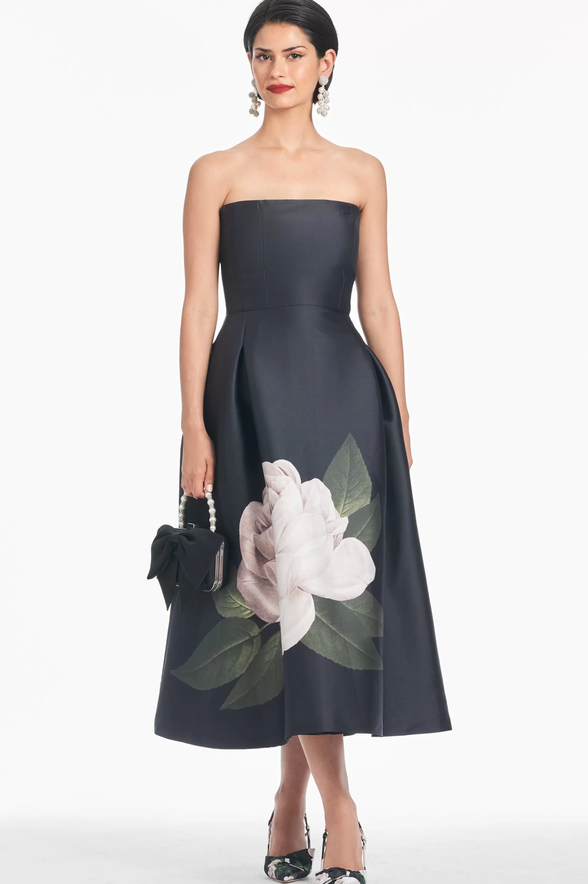 Sachin & Babi Fit & Flare<Shay Dress - Blooming Rose Bloomingrose