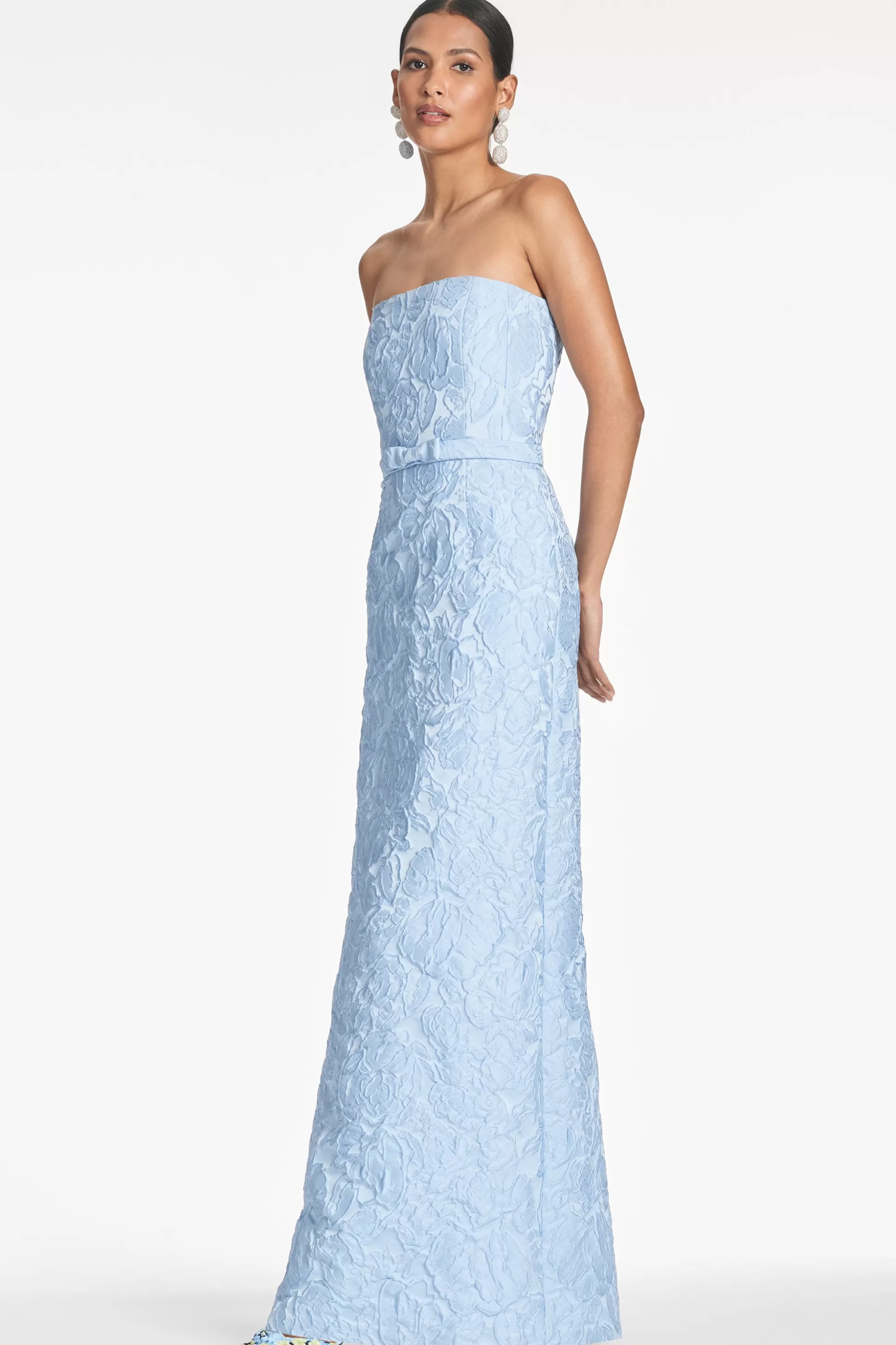 Sachin & Babi Strapless<Sophia Gown - Ice Blue Iceblue