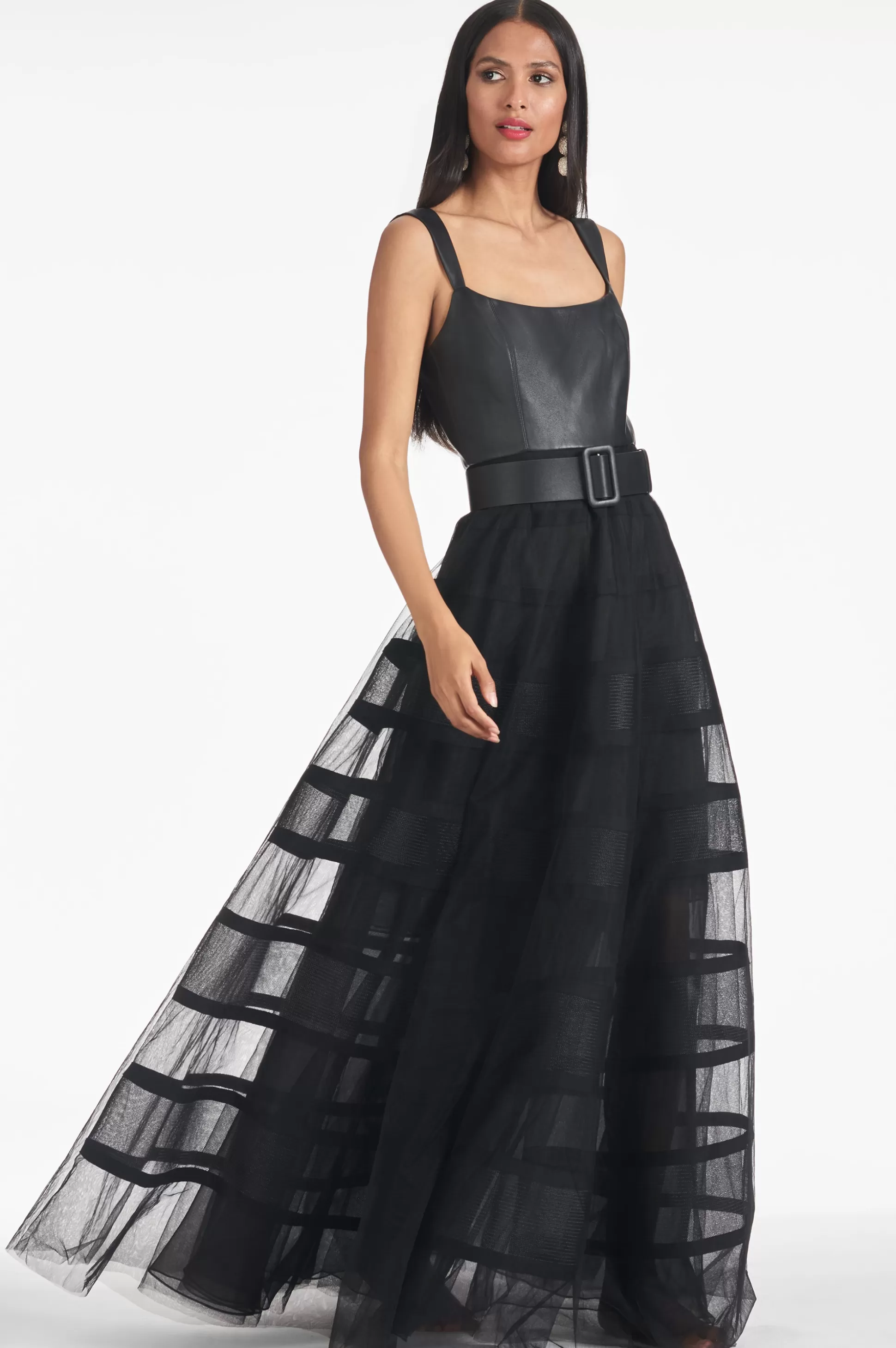 Sachin & Babi Sleeveless<Veruca Gown - Black