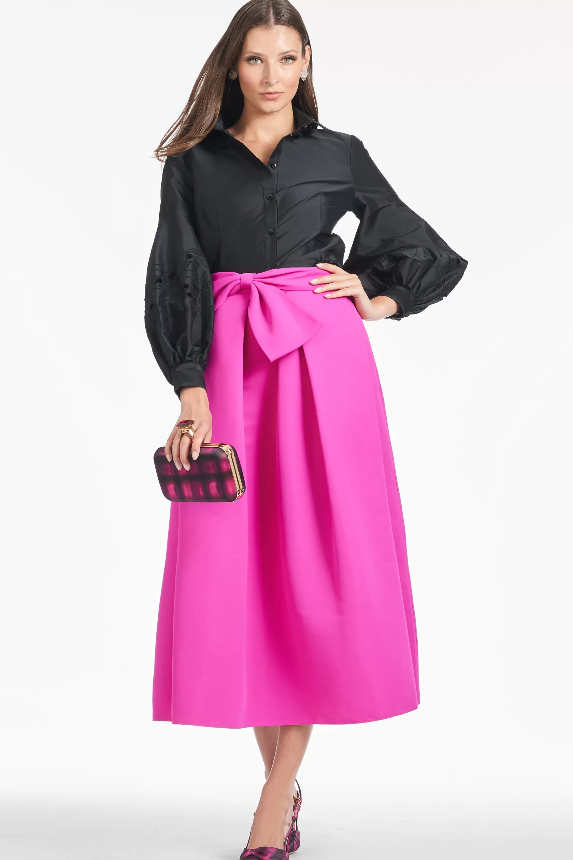 Sachin & Babi Matching Sets | Skirts<Whitley Skirt - Cerise